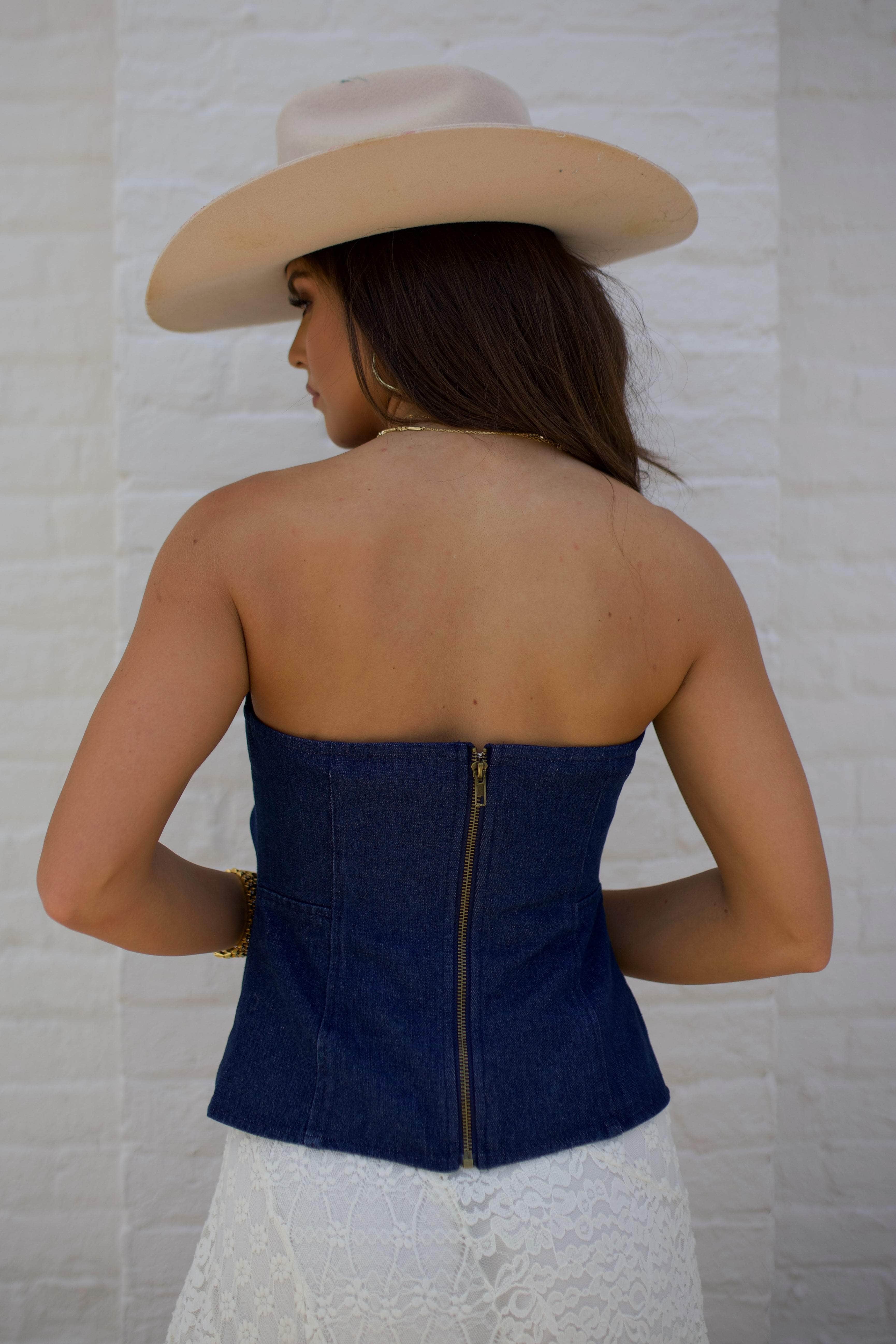 High Desert Denim Top