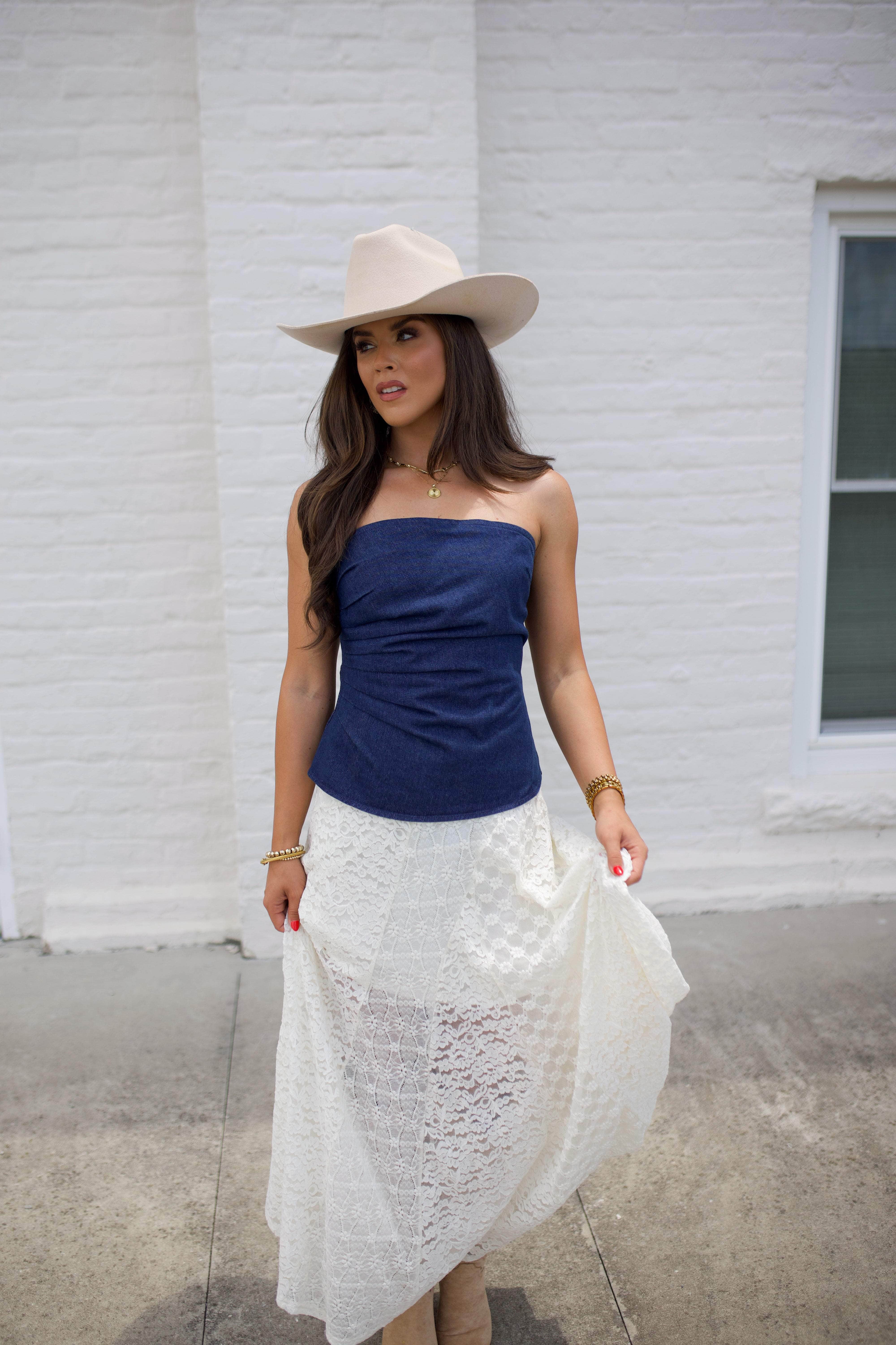 High Desert Denim Top