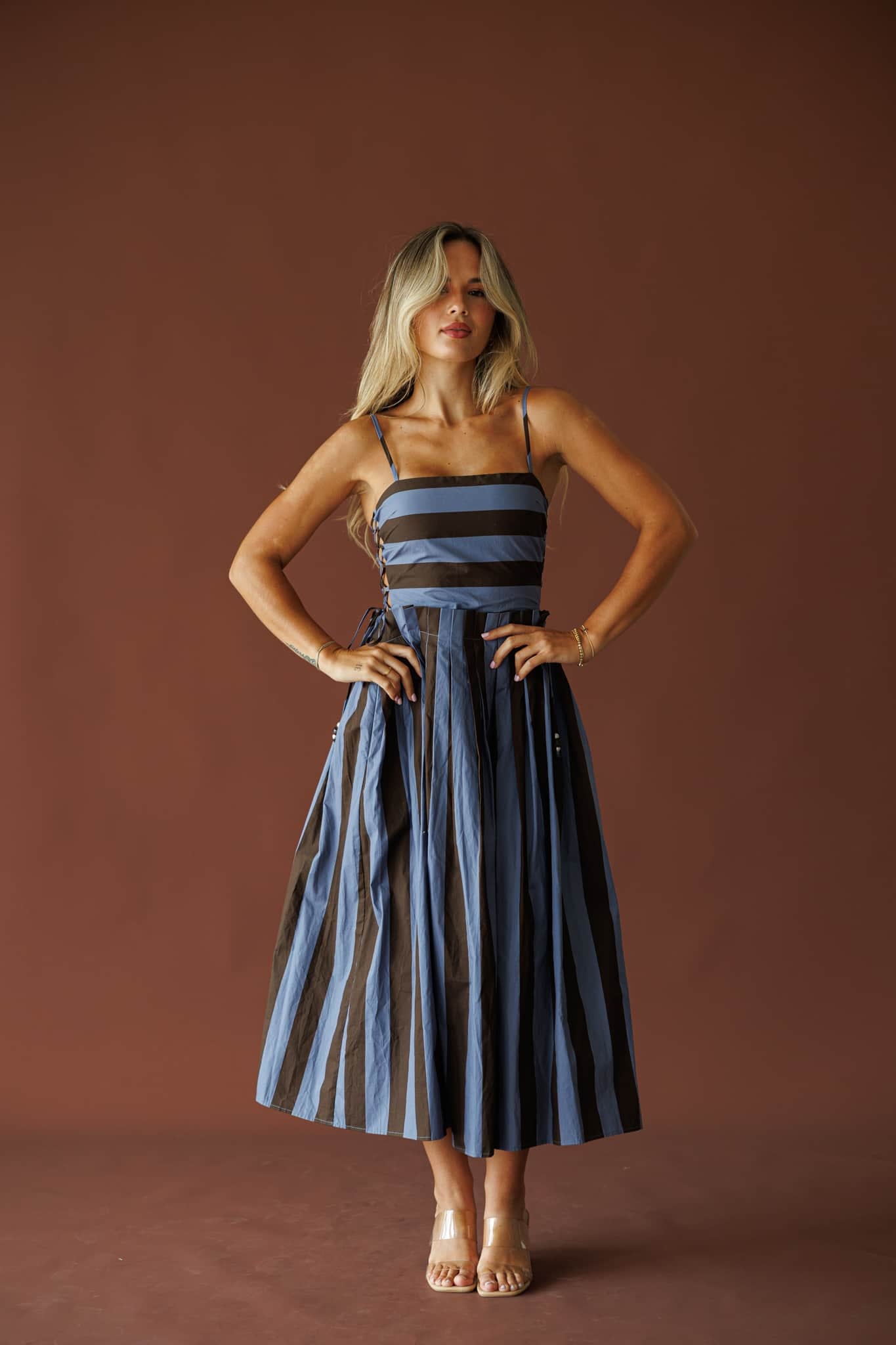 blue brown