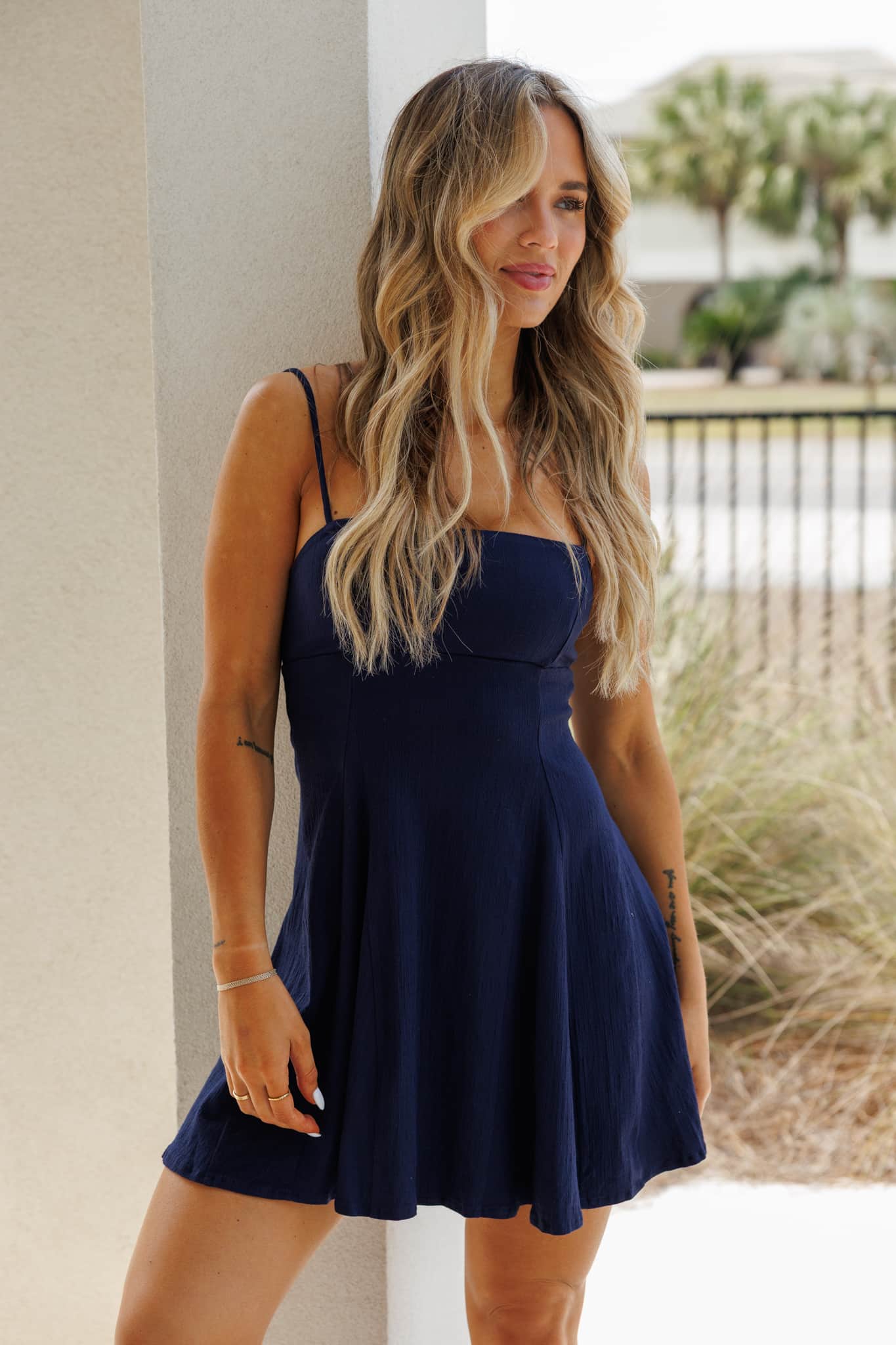 Navy Coast Dress