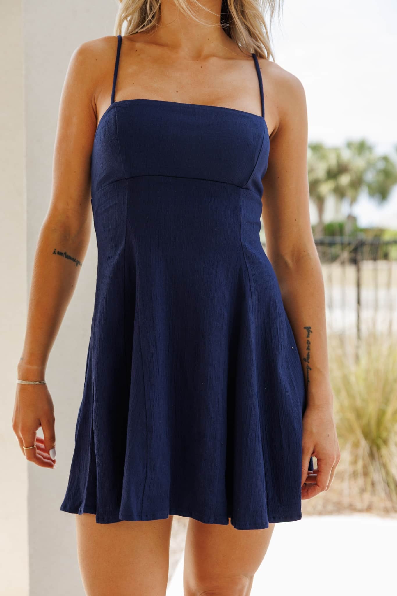 Navy Coast Dress