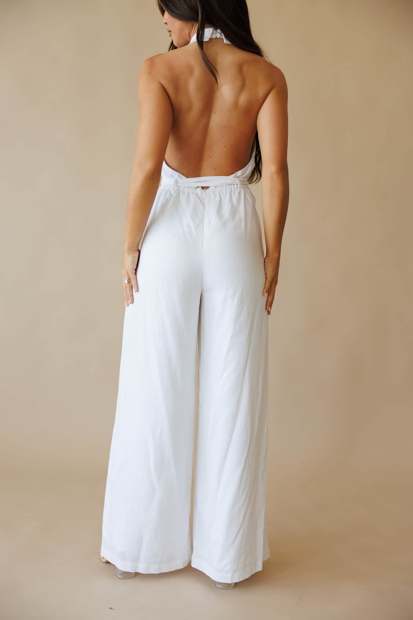 Vacay Vow Linen Jumpsuit