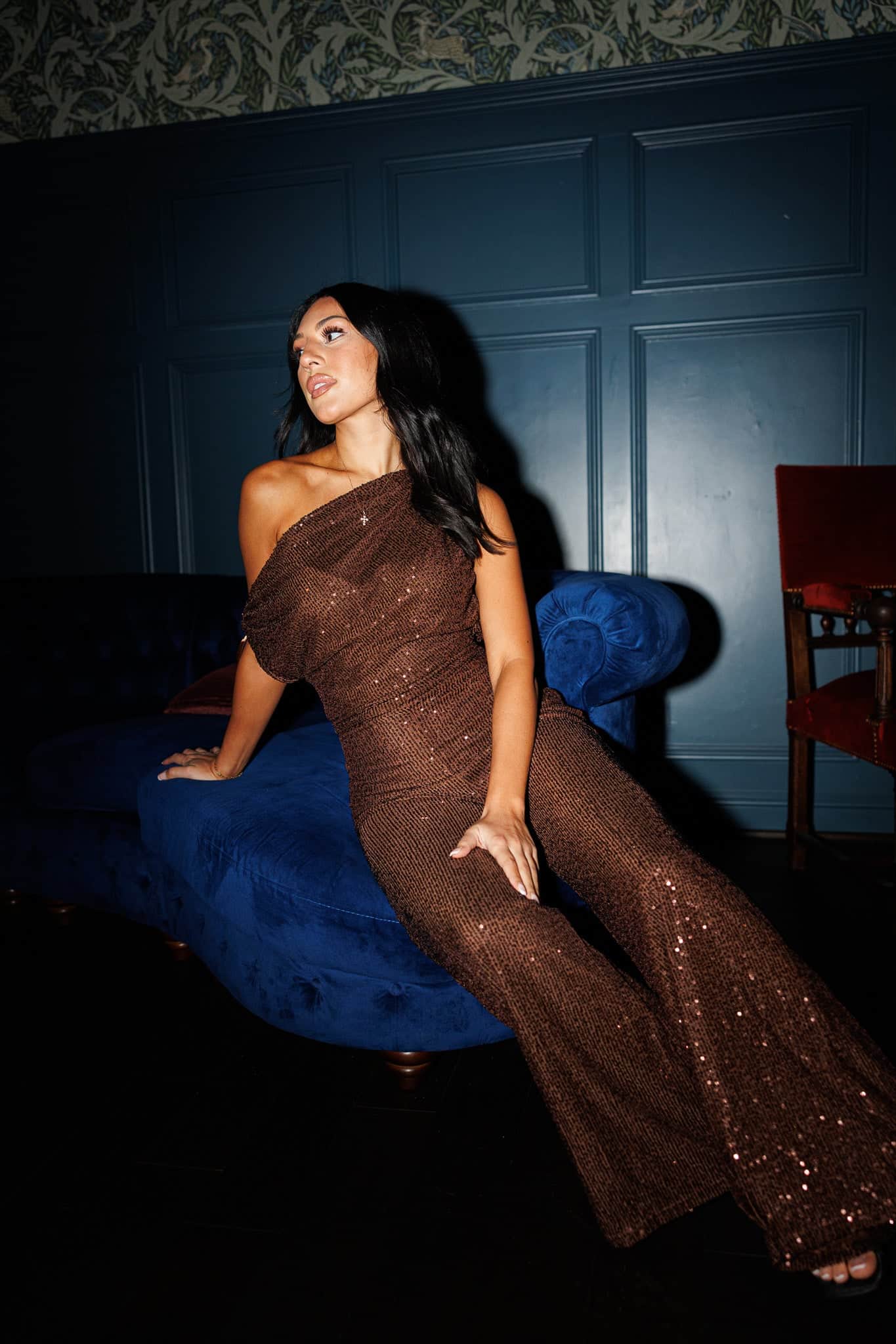 Bronze Bombshell Jumpsuit
