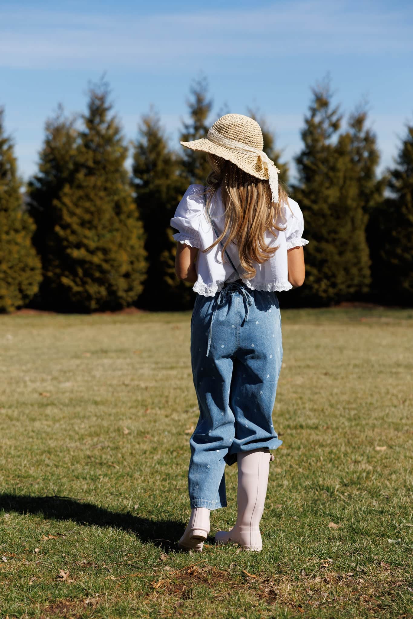 The Wildflower Denim Jumpsuit