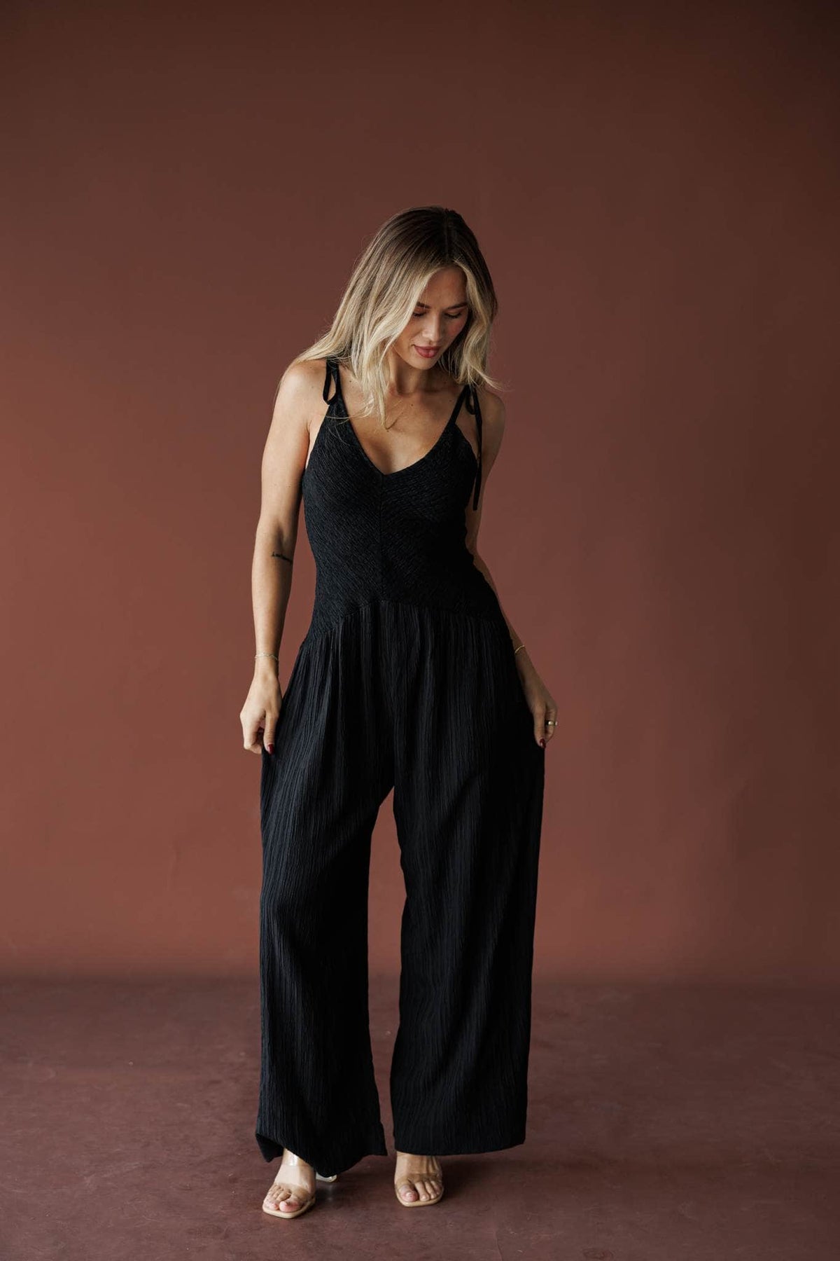Black jumpsuit