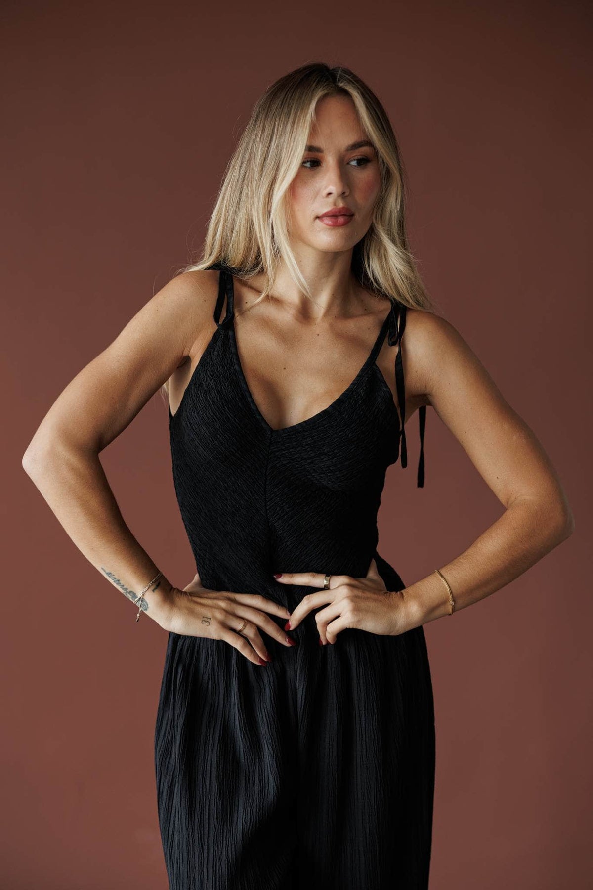 Black jumpsuit