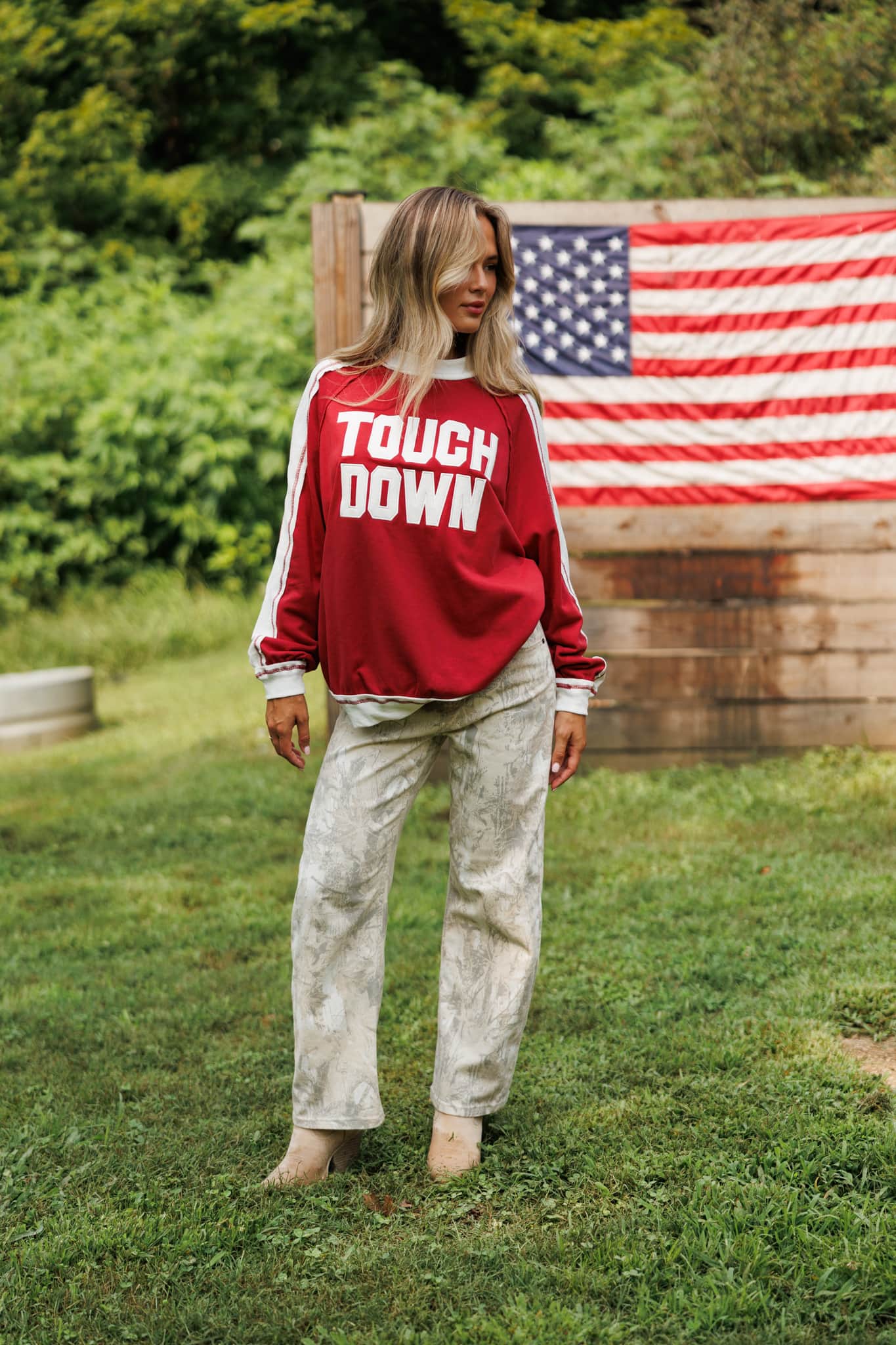Touch Down Graphic Sweatshirt