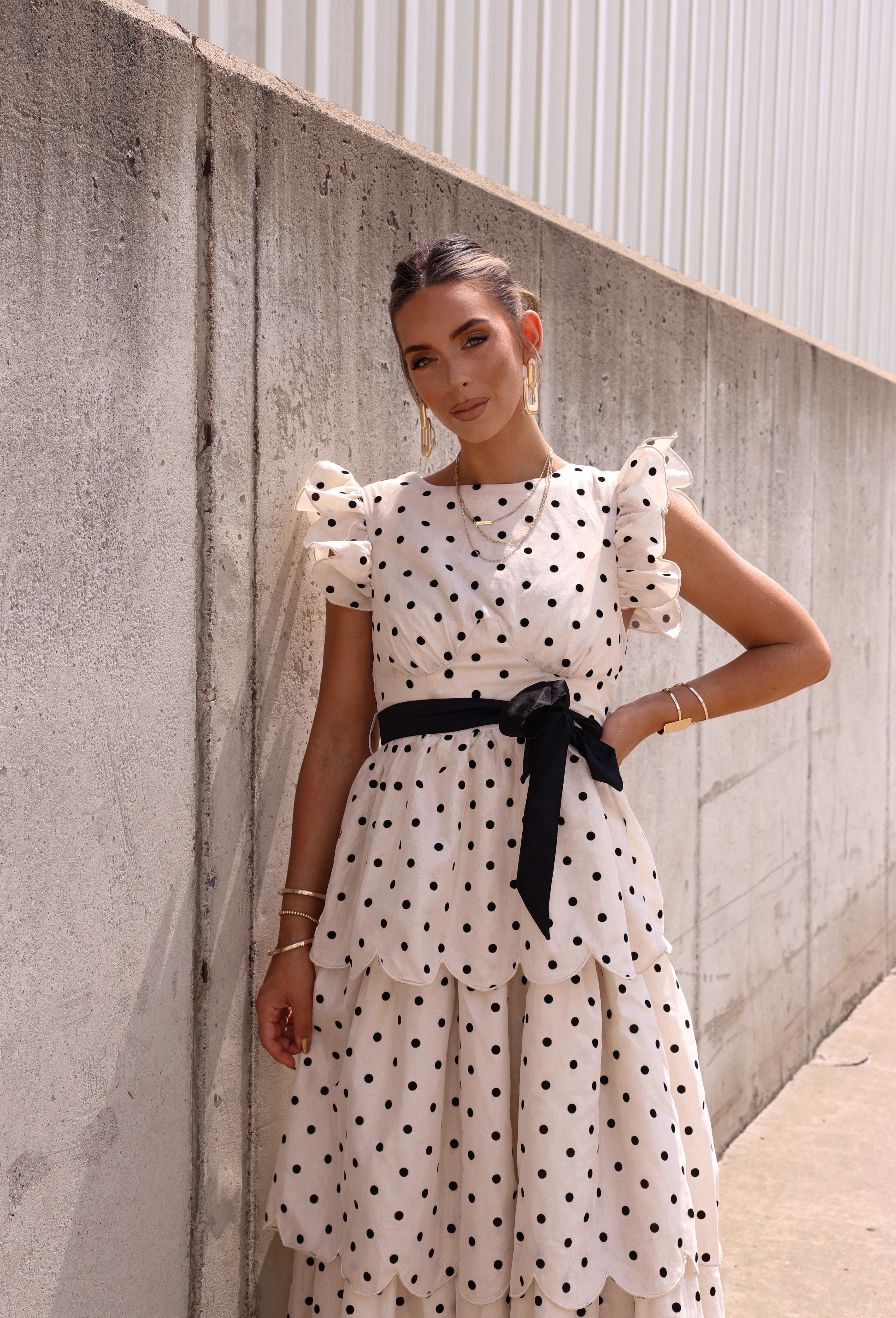 Impossibly Chic Midi Dress MABLE