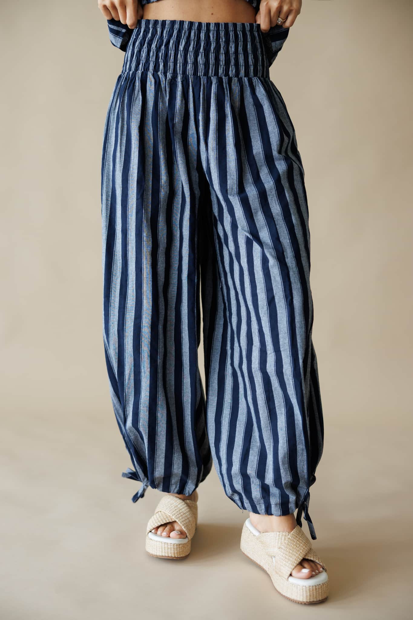 Marina Nights Striped Pants
