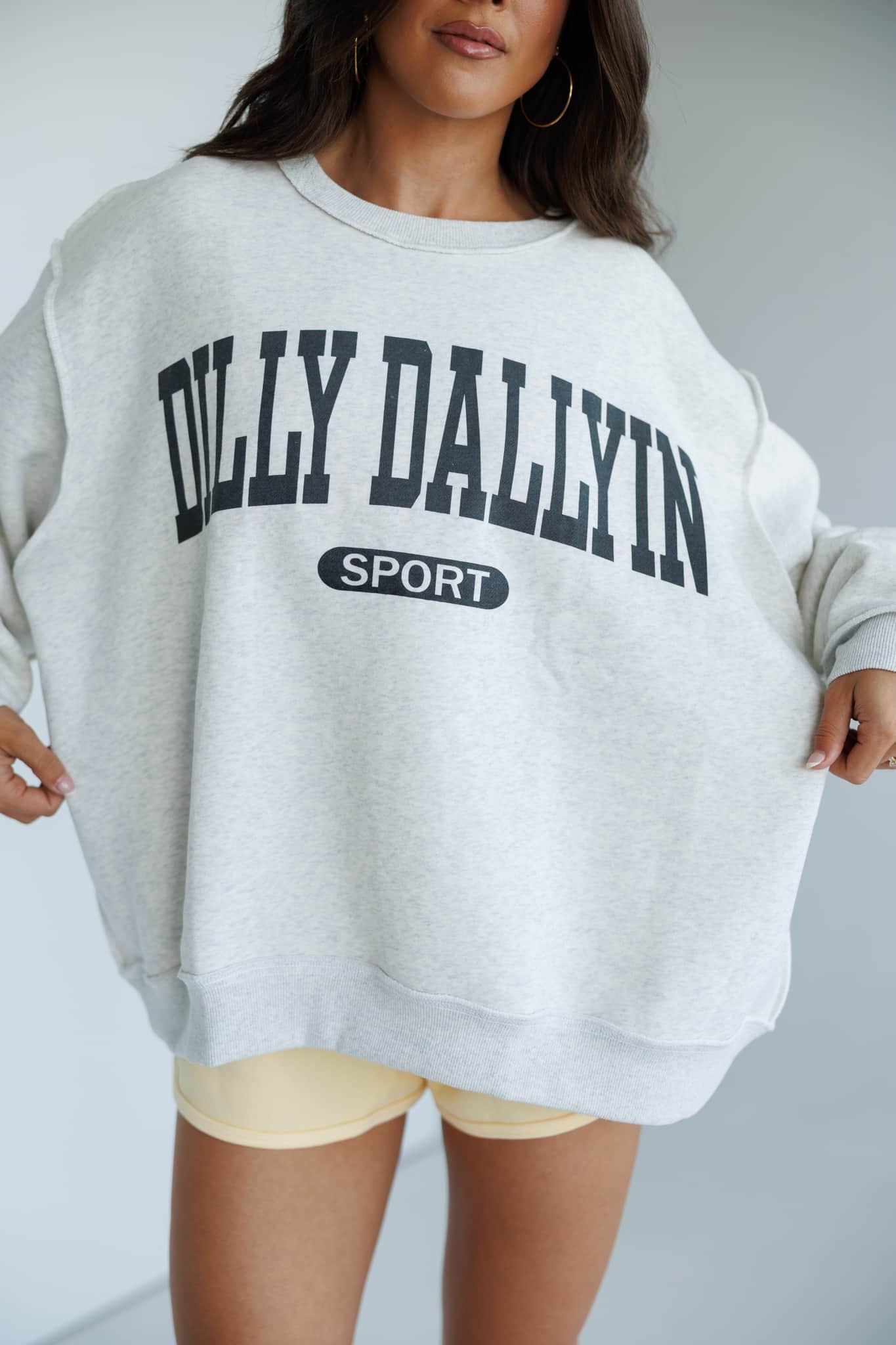Dilly Dally Reversible Sweatshirt