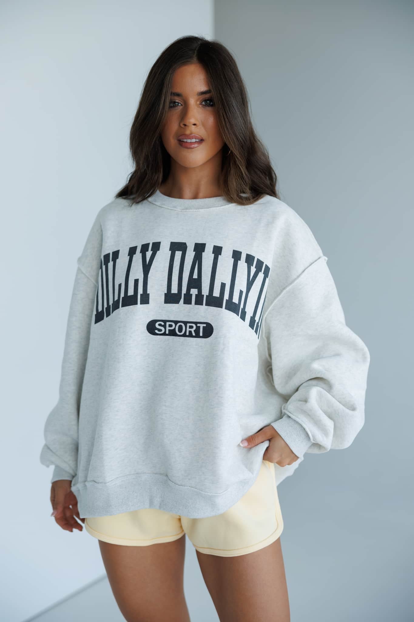 Dilly Dally Reversible Sweatshirt