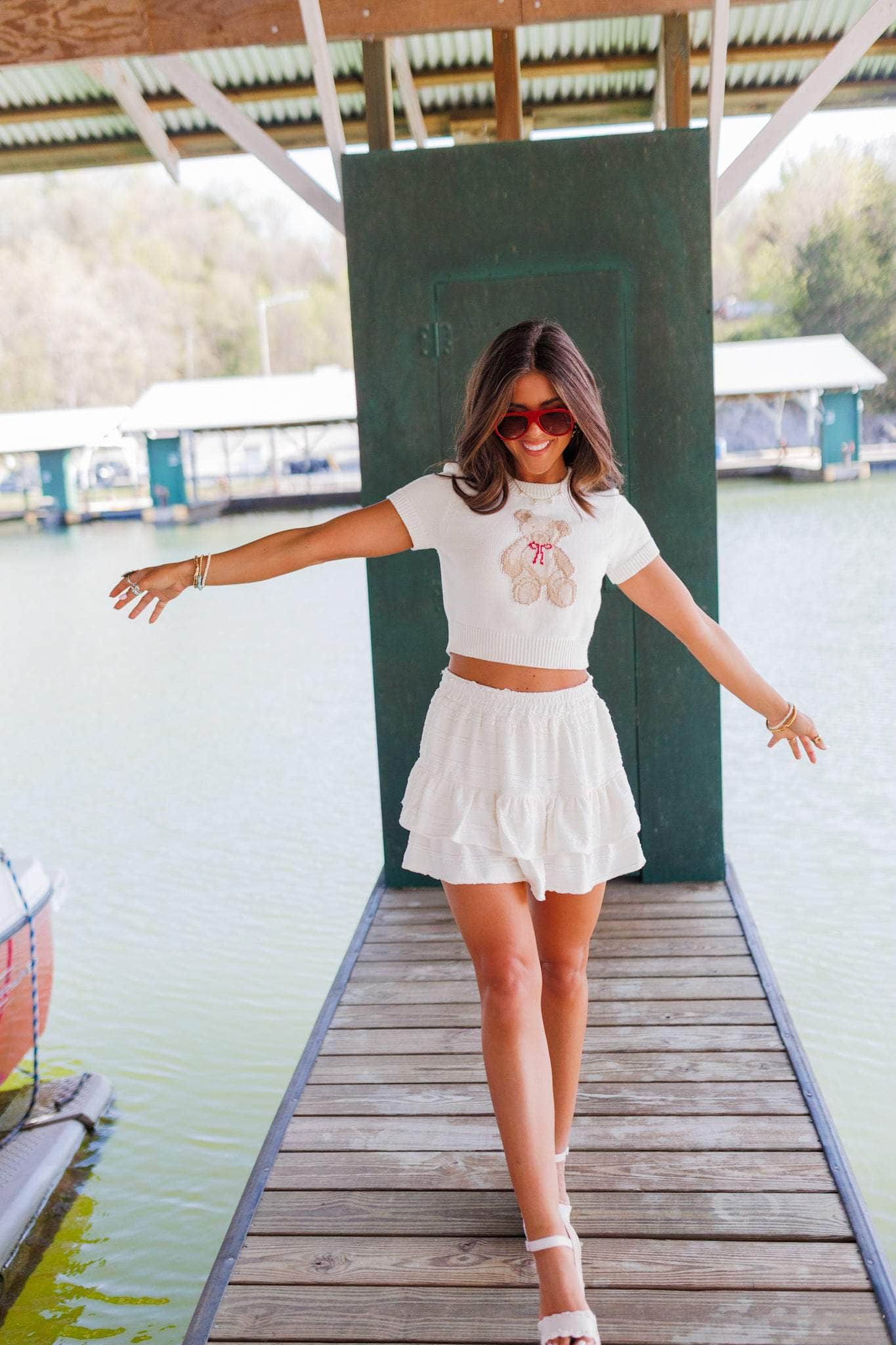 Teddy Bear Sweater Top