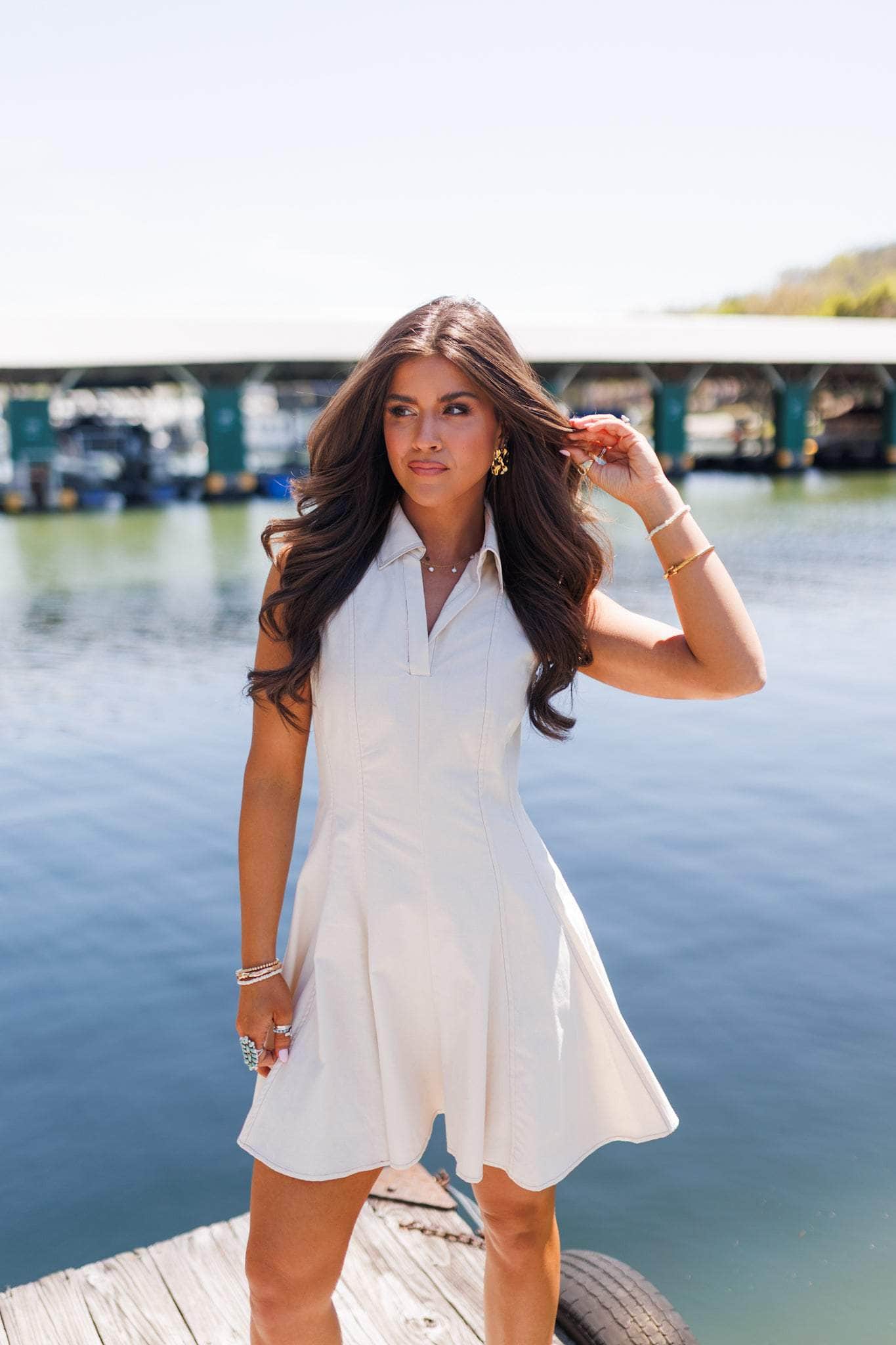 Avery Linen Dress