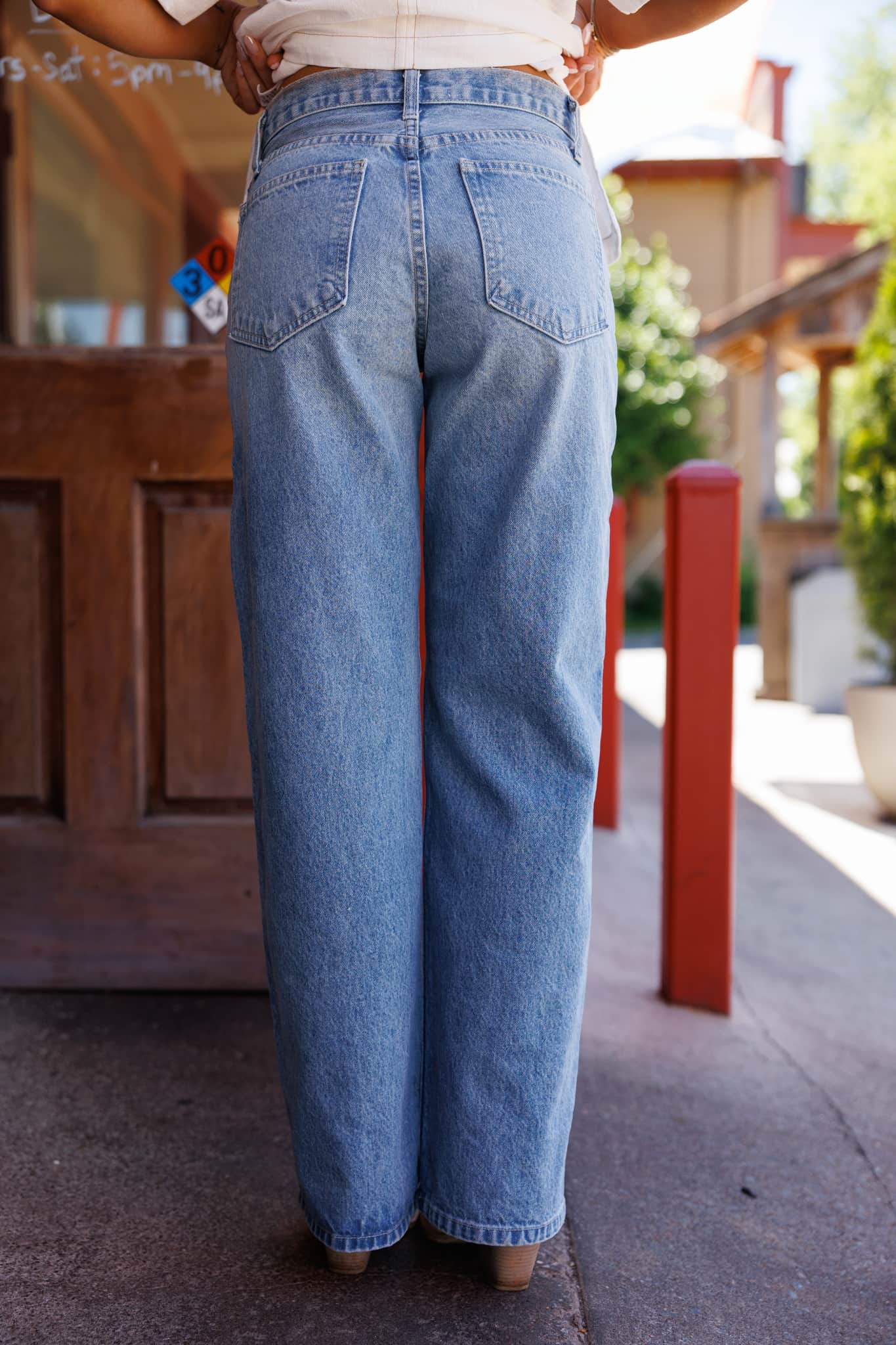 Just Black Sunday Straight Jean