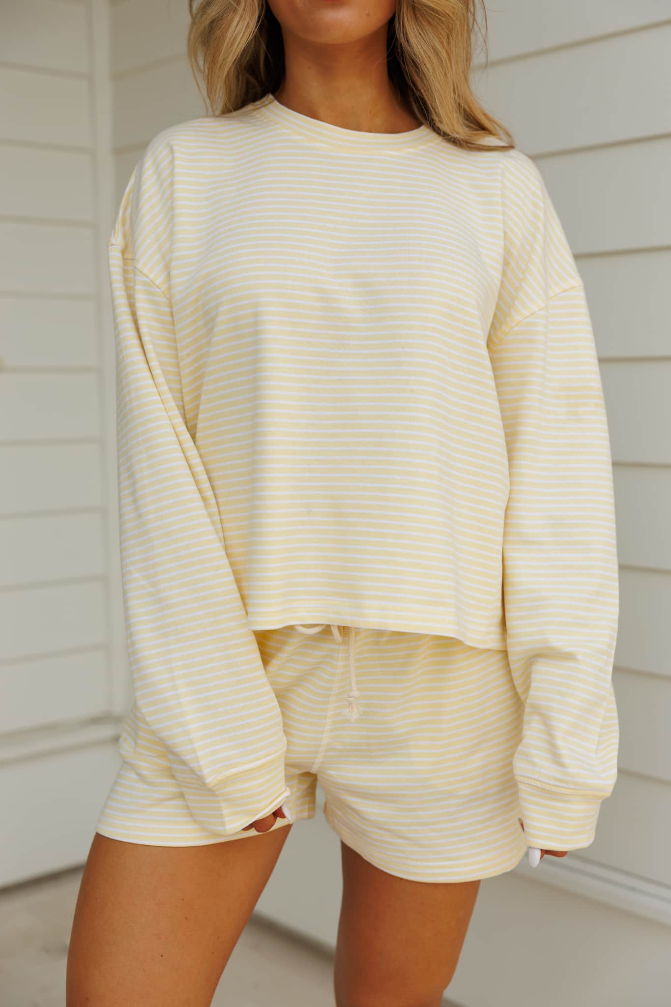Beach House Striped Pullover