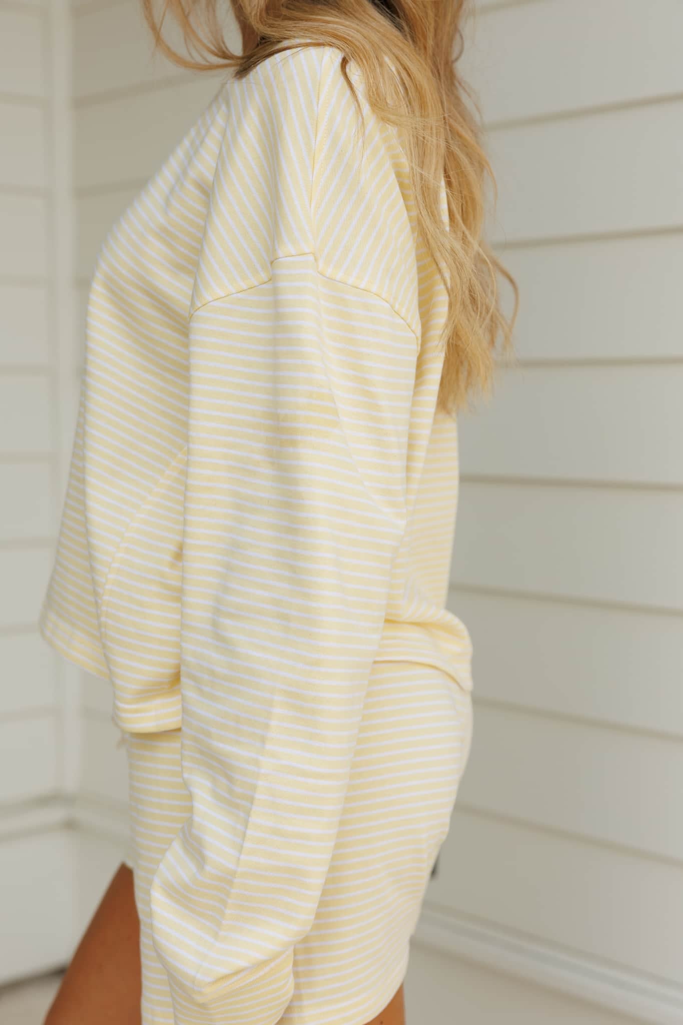 Beach House Striped Pullover