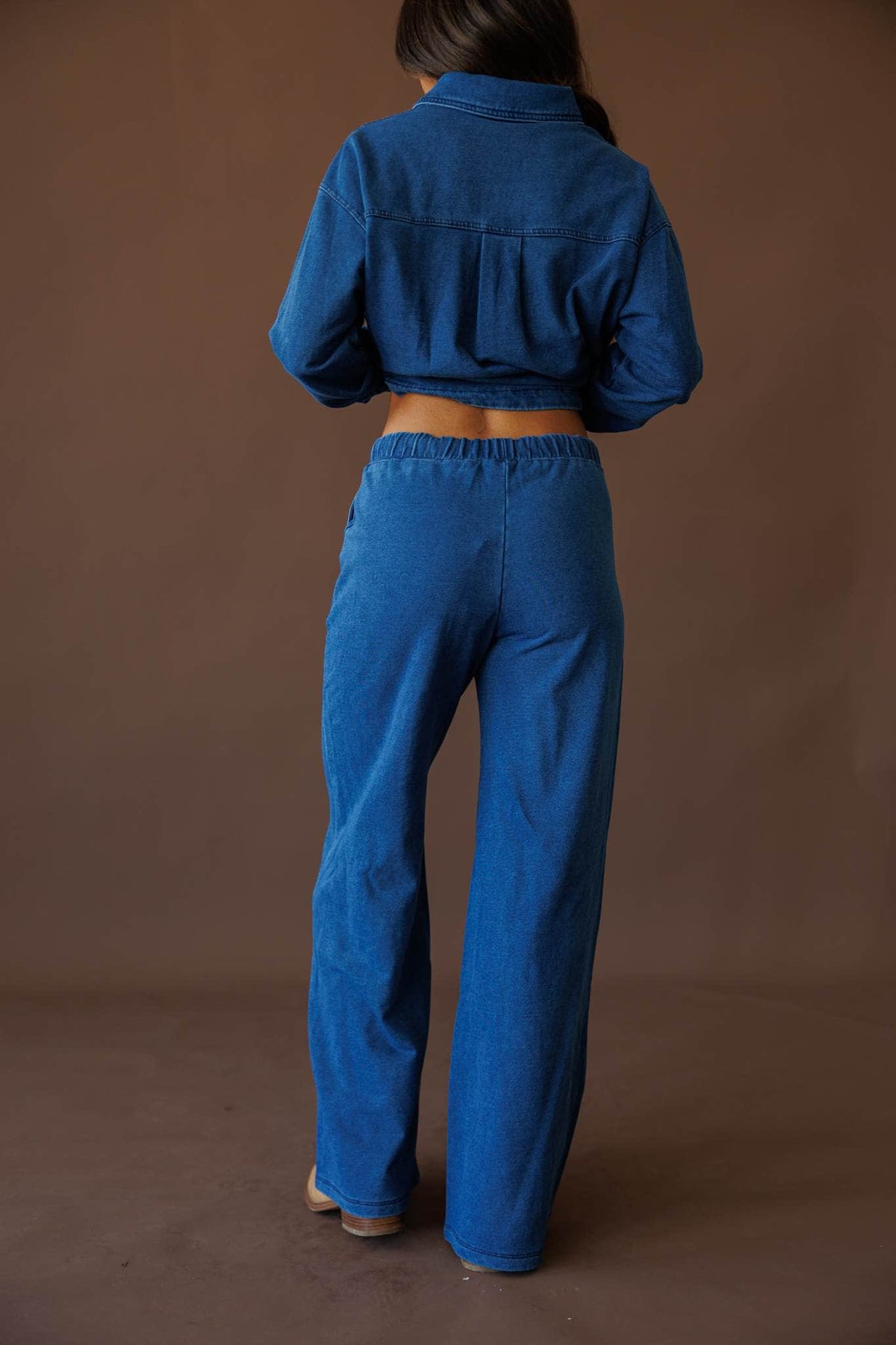 Wide leg trouser