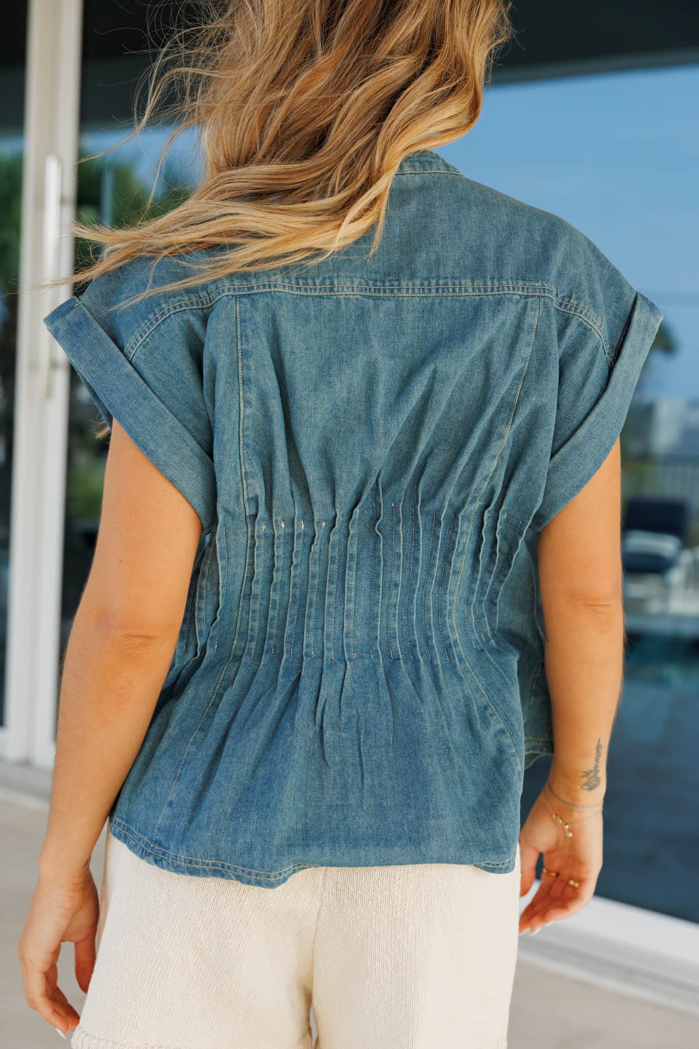Cape Cod Denim Top