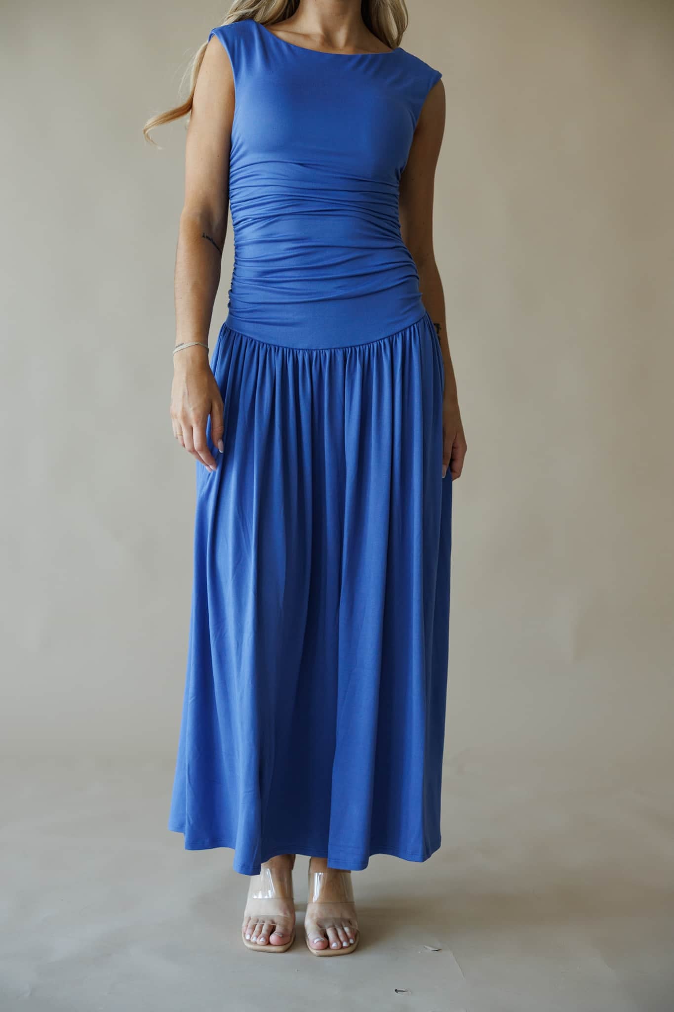 Ruched Maxi Dress