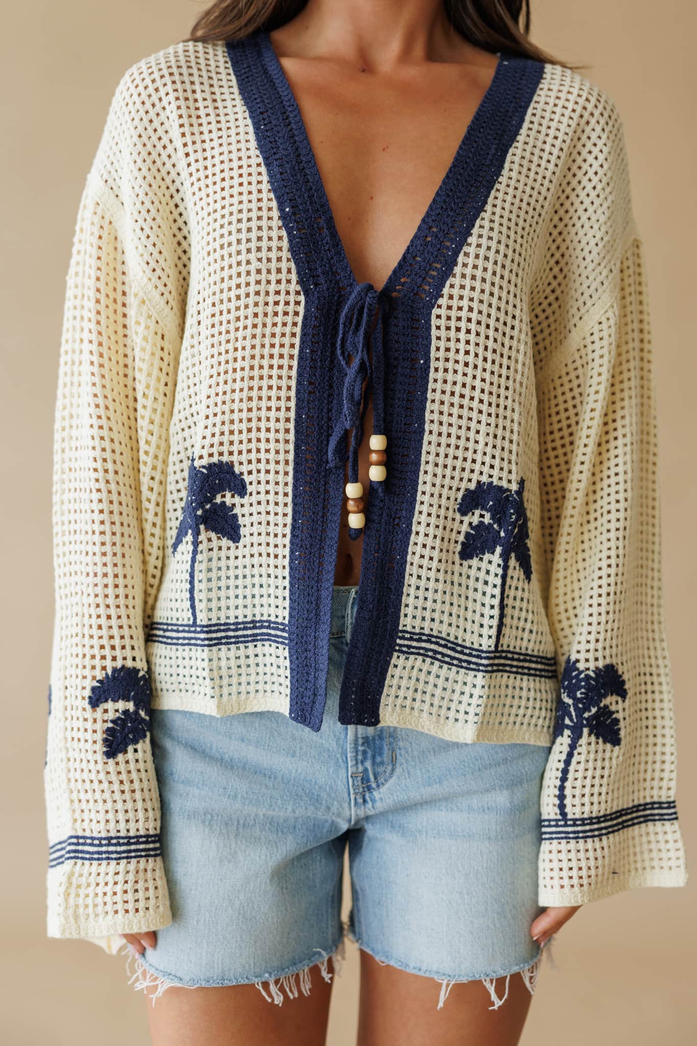 Palm Tree Cardigan