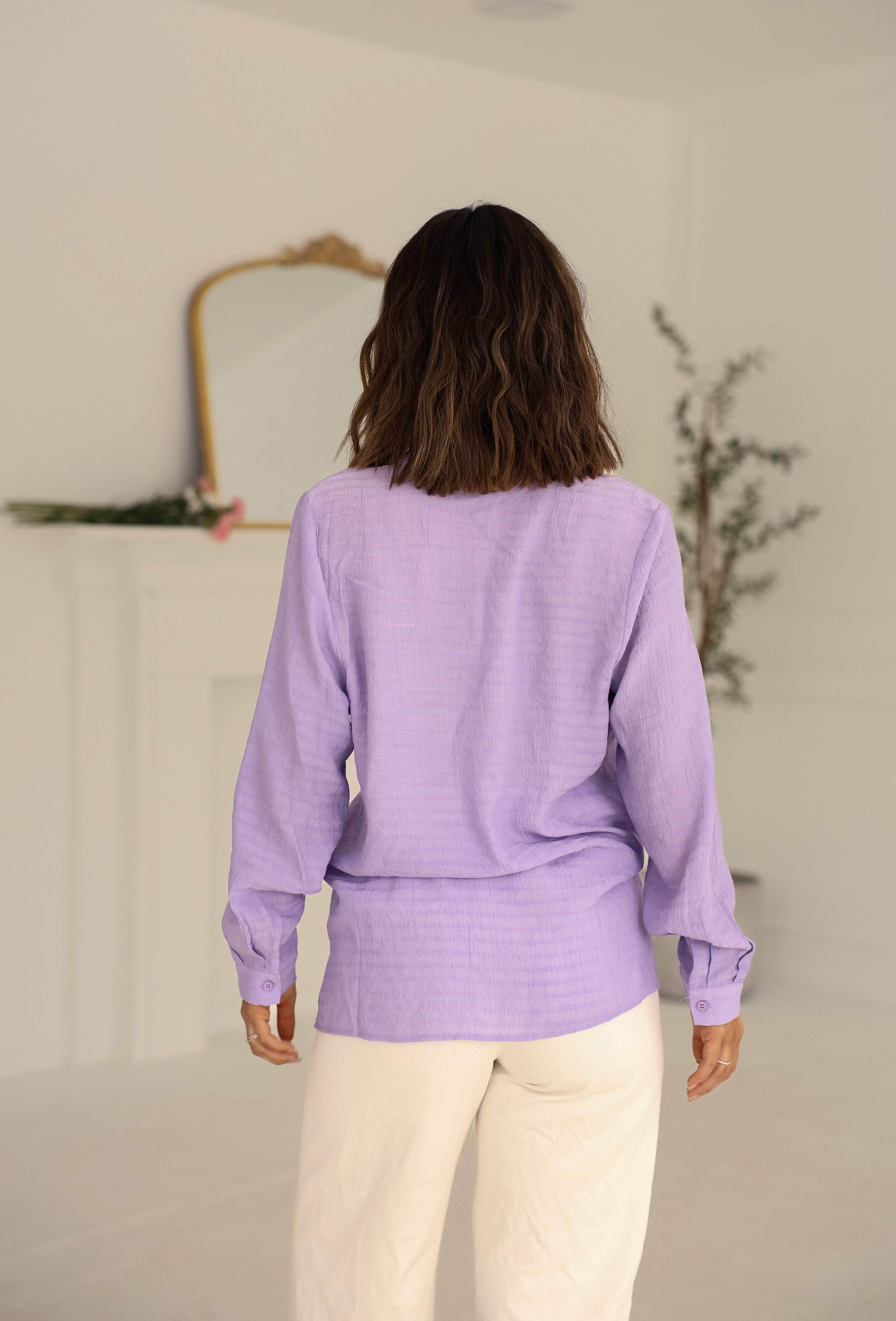Lavender Escape Top