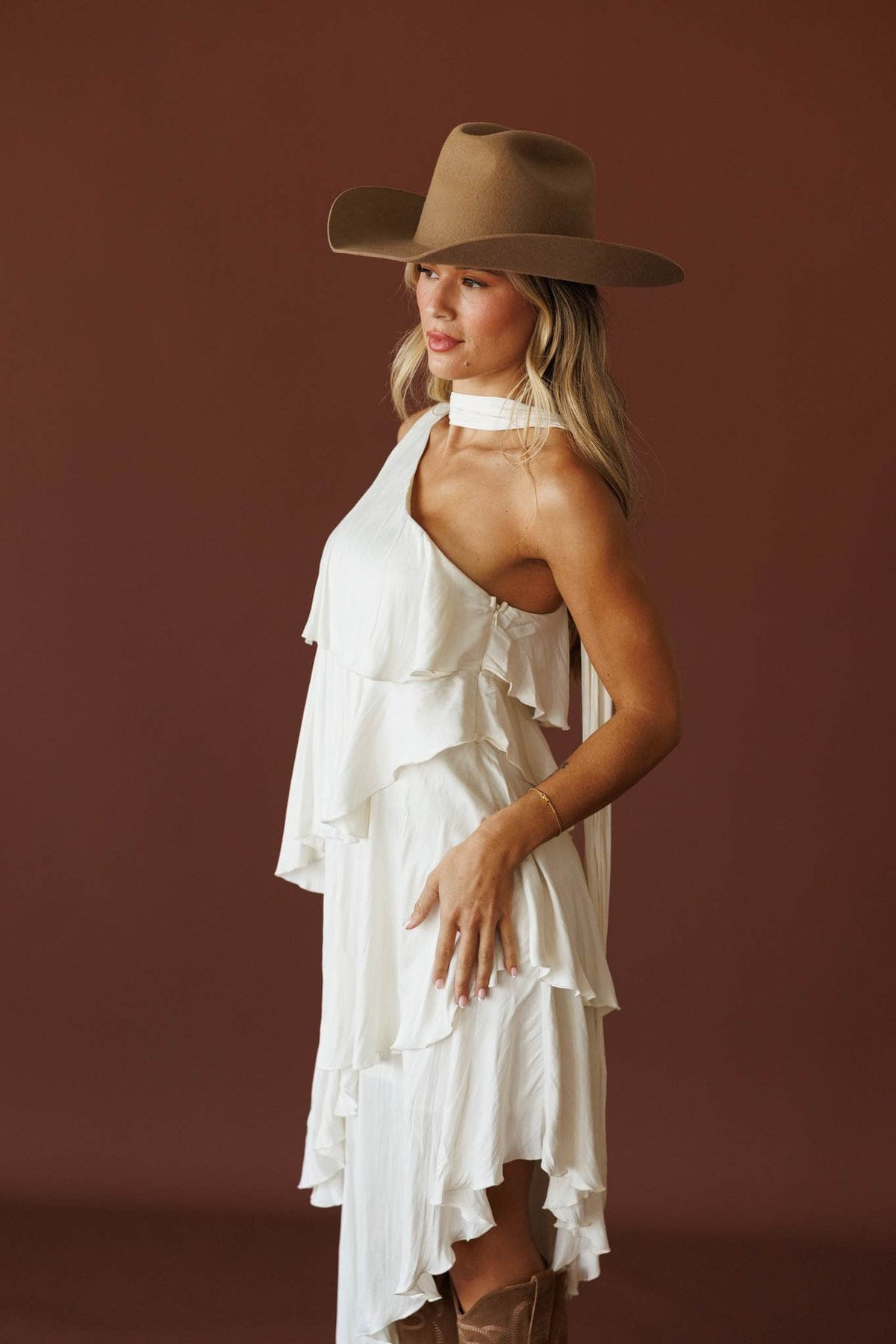 Hollowloom Tiered Dress