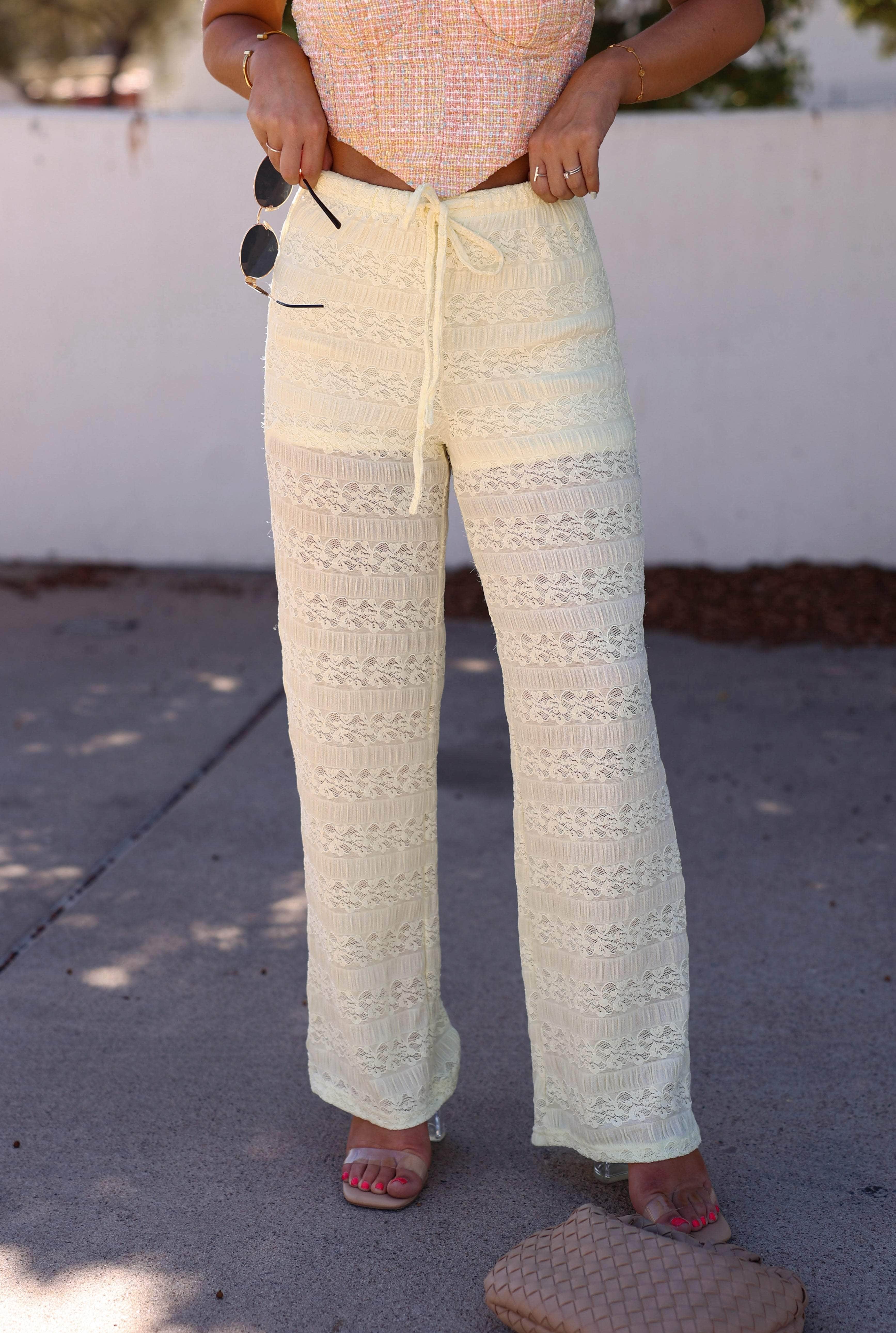 Lemonade Lace Pants