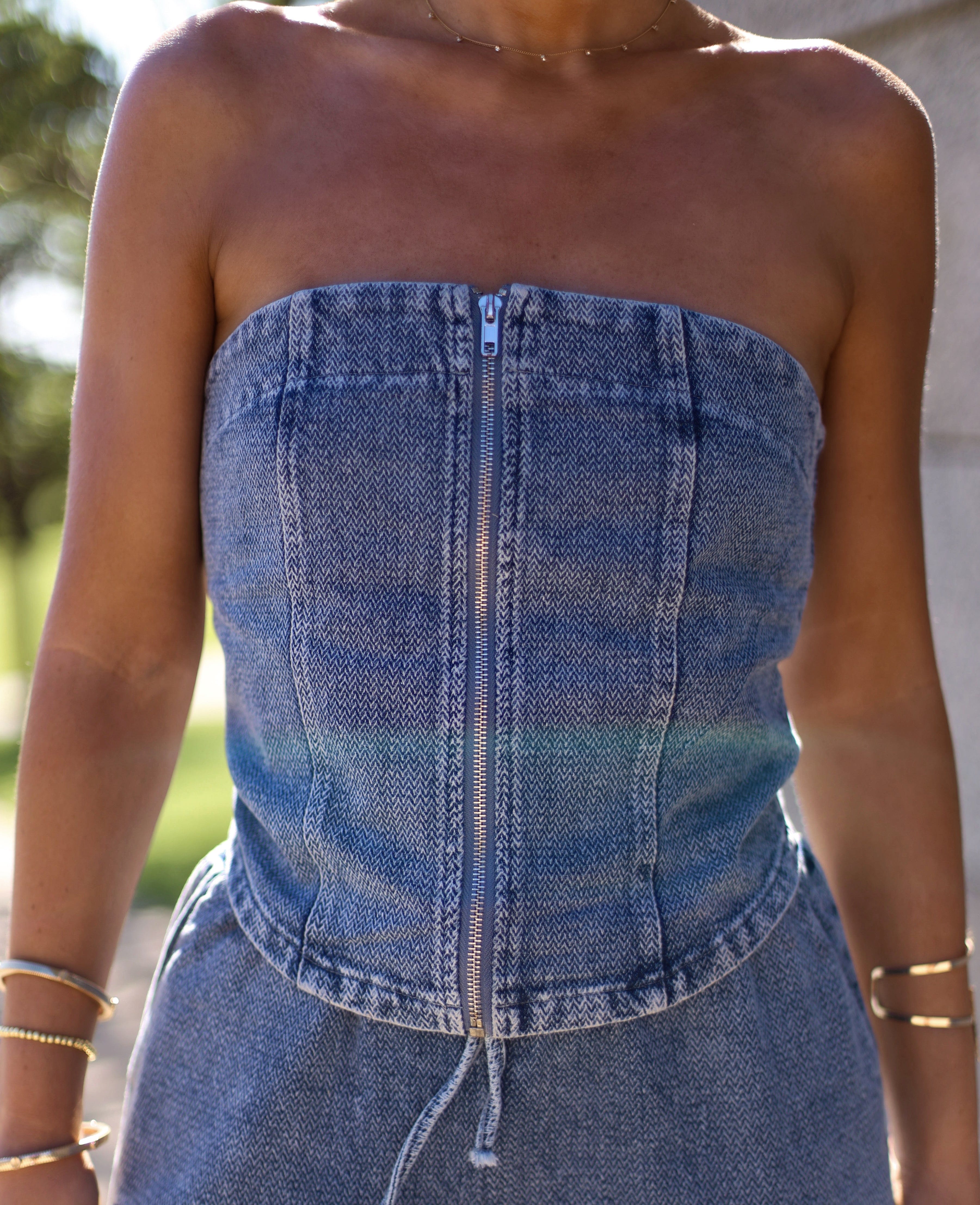 Look My Way Corset Top Bailey Rose