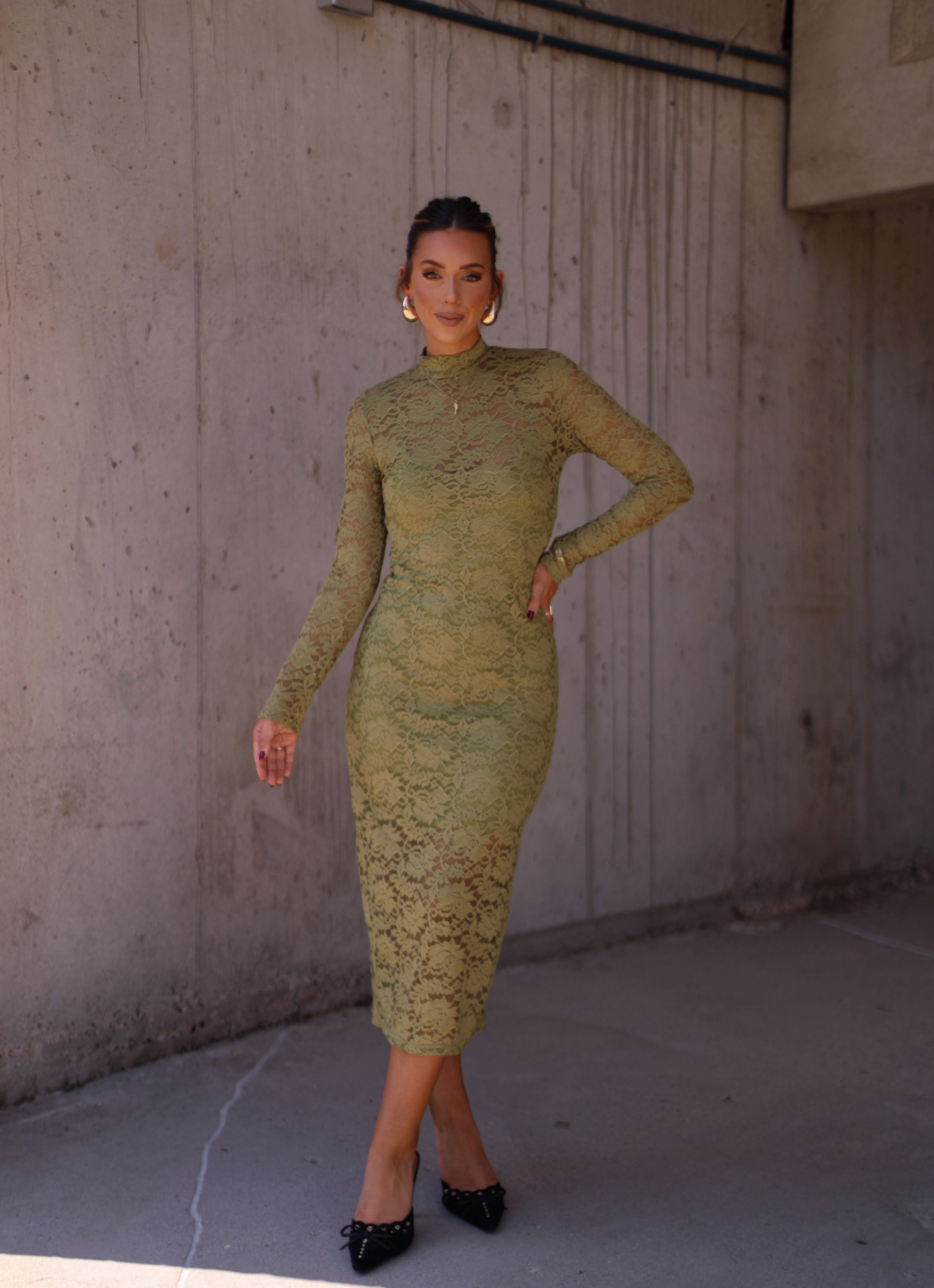 Lost In Love Lace Dress Fore Collection