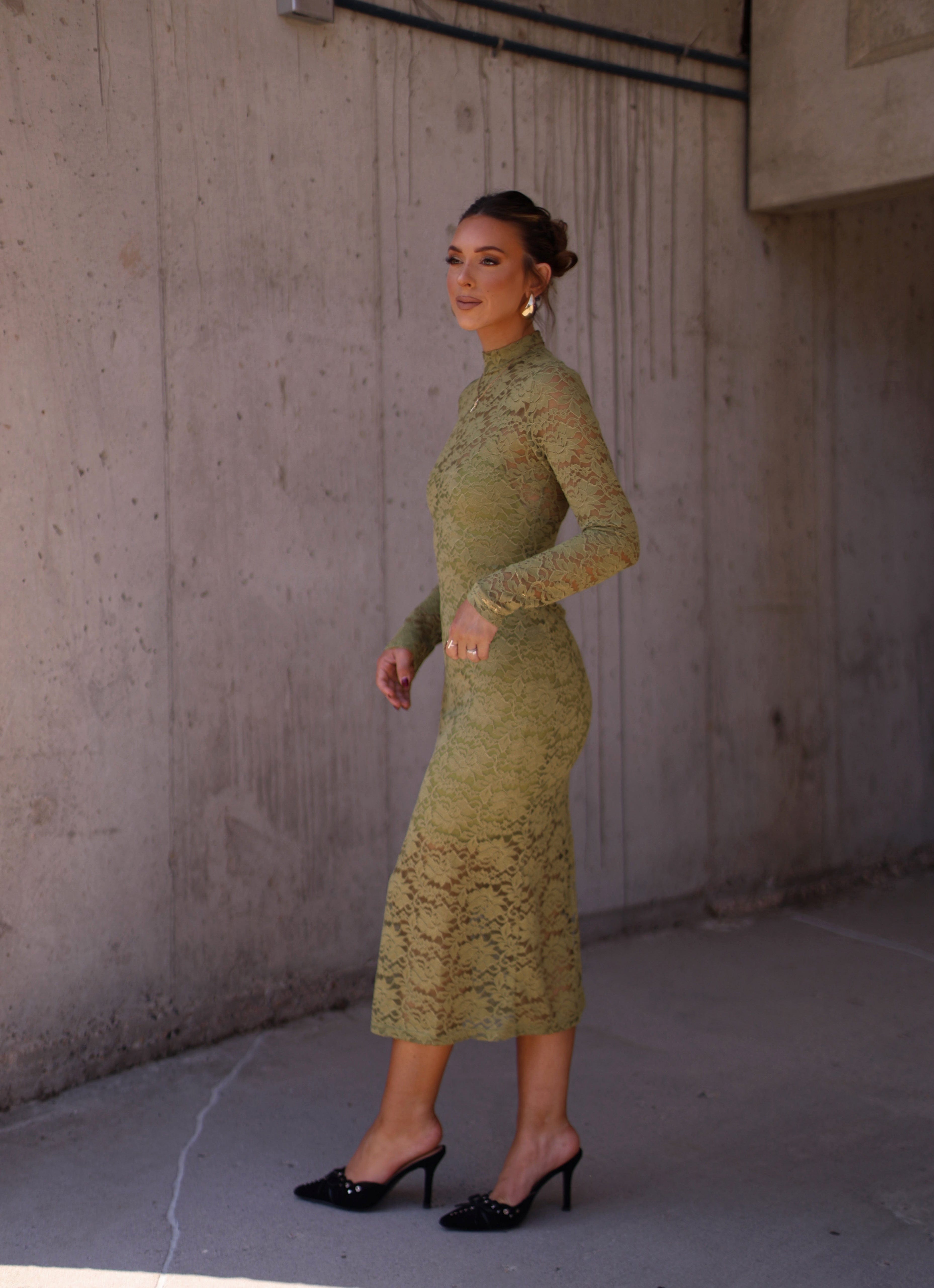 Lost In Love Lace Dress Fore Collection