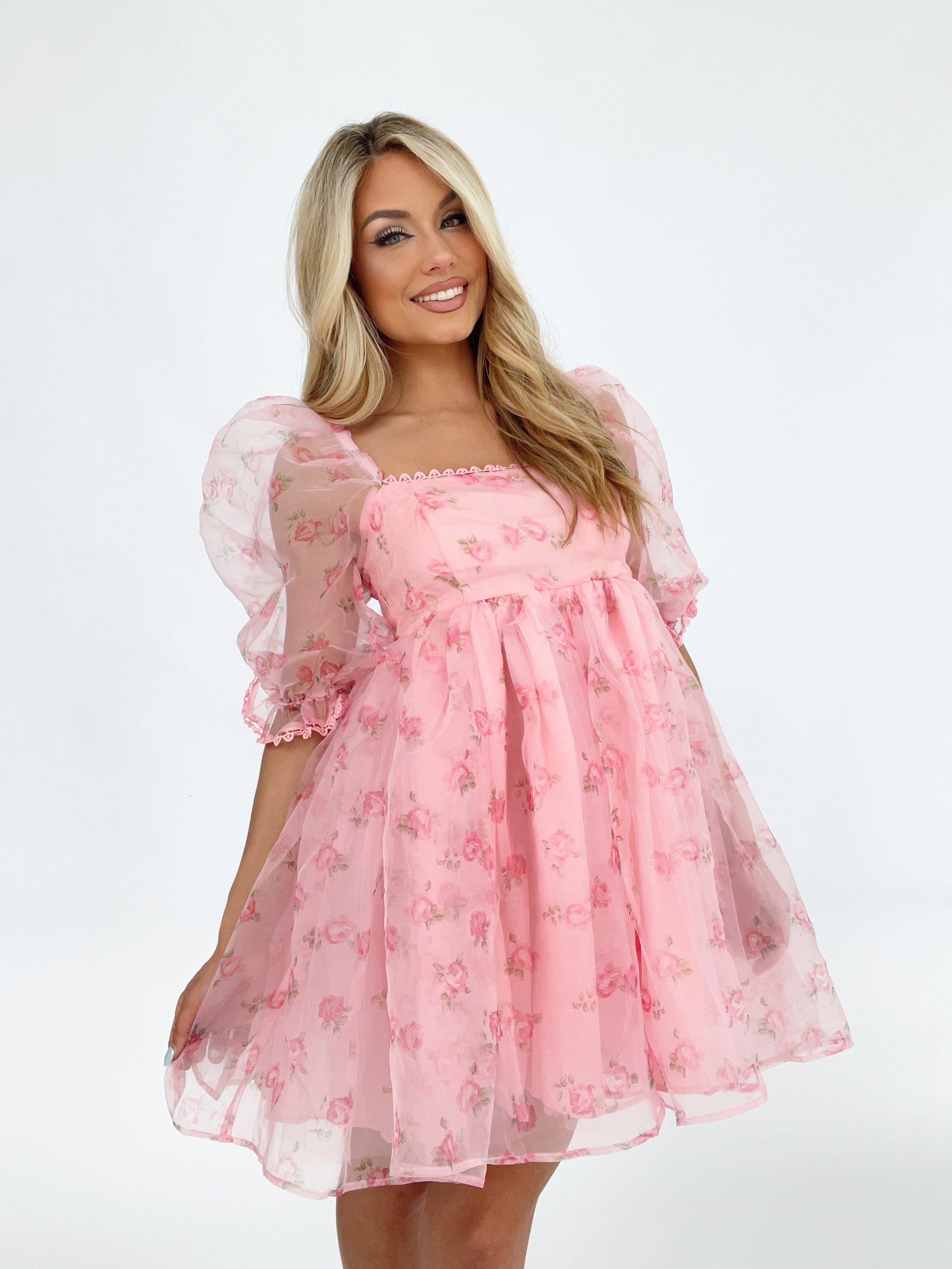 Love In Bloom Babydoll Dress MABLE