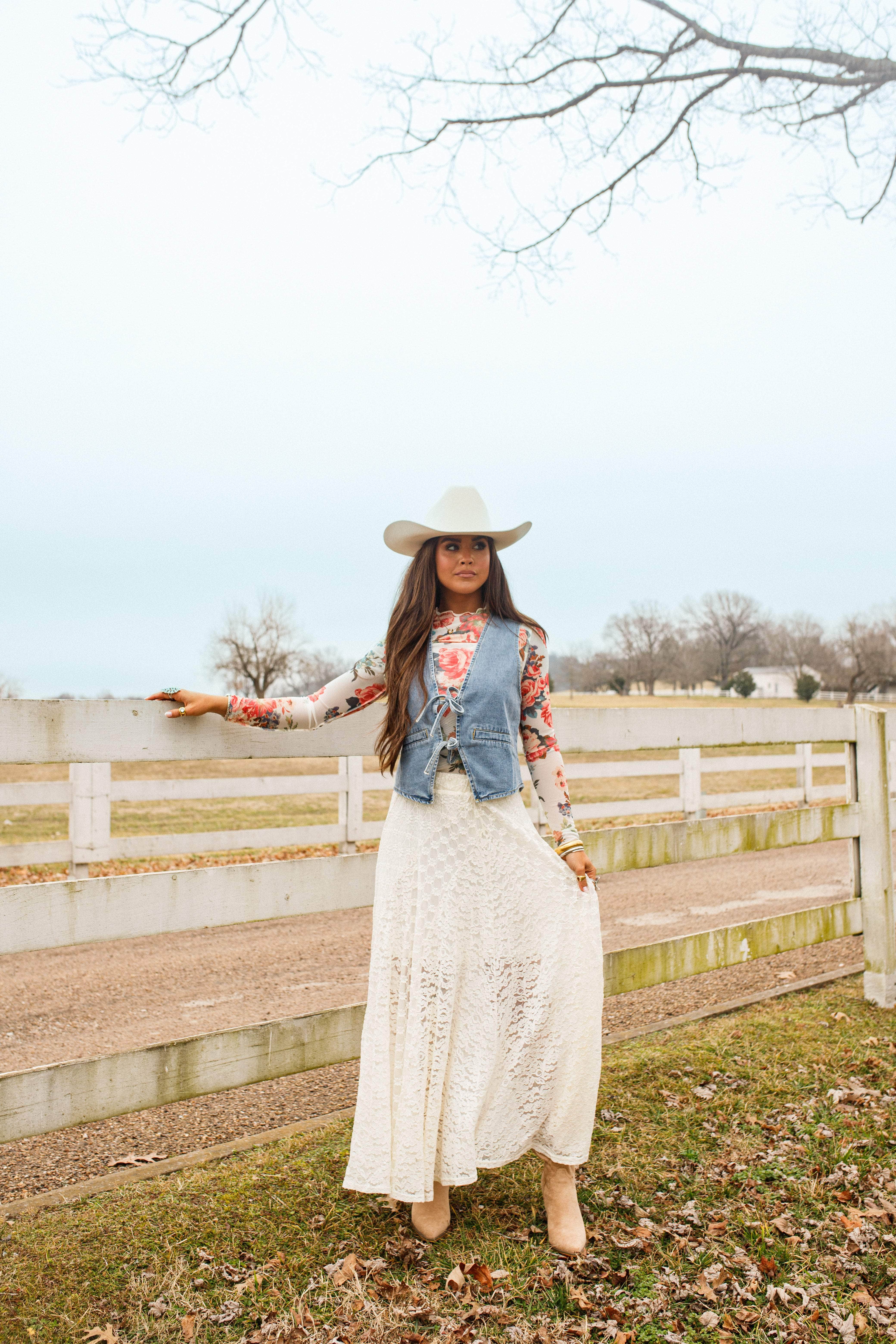 Lovely Lace Maxi Skirt
