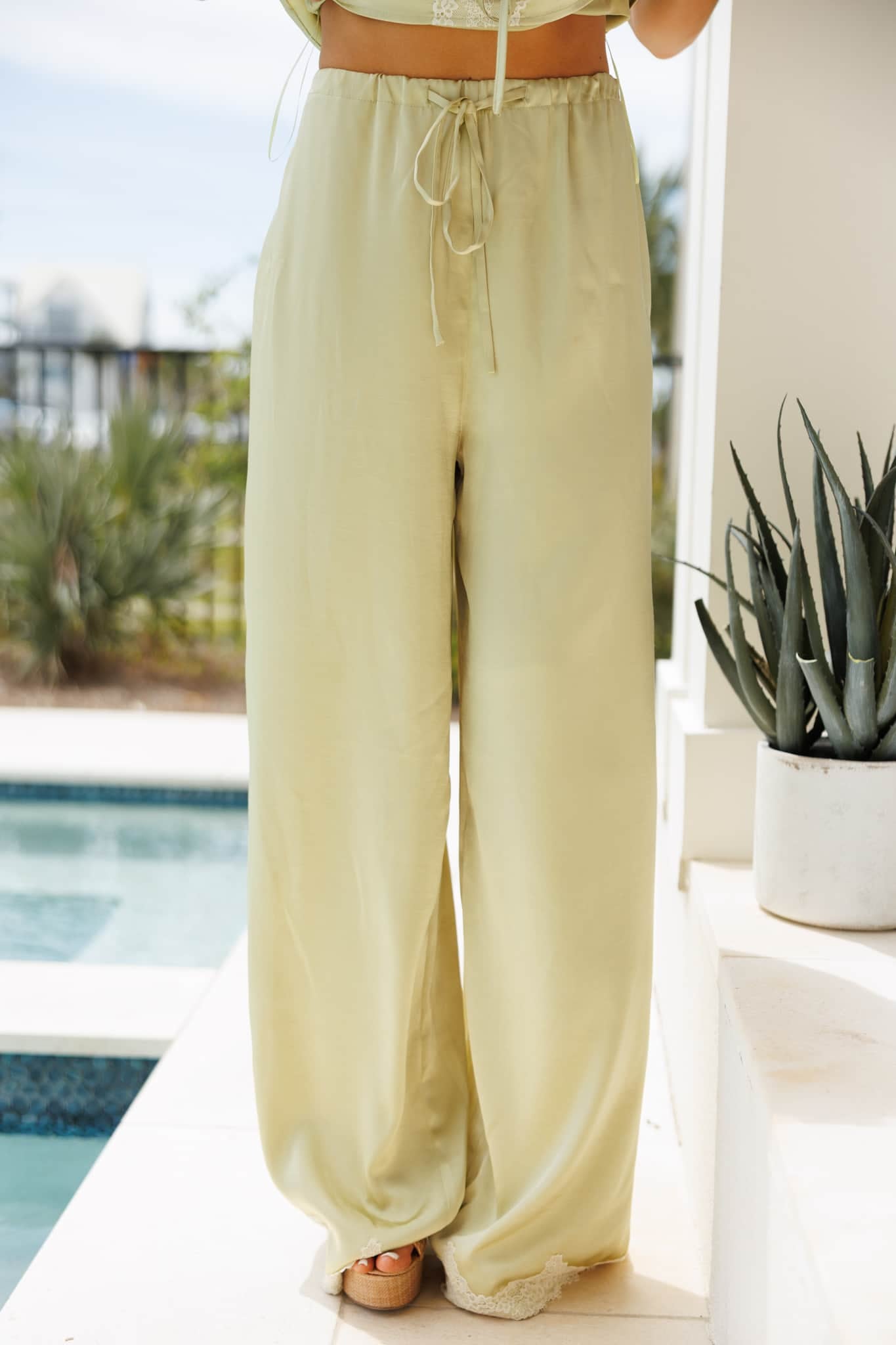 Celine Satin Pants