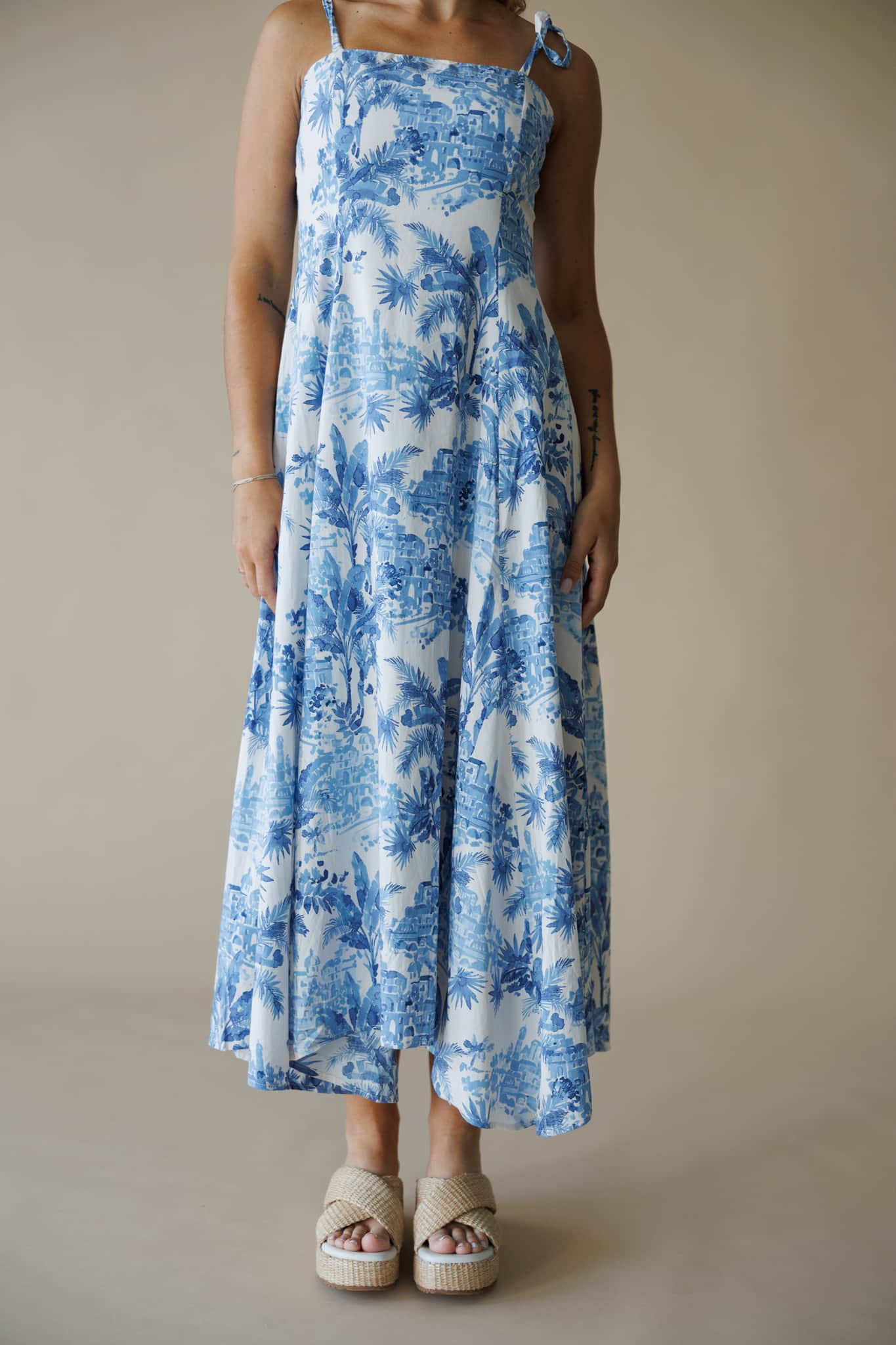 Mediterranean Daydream Maxi Dress