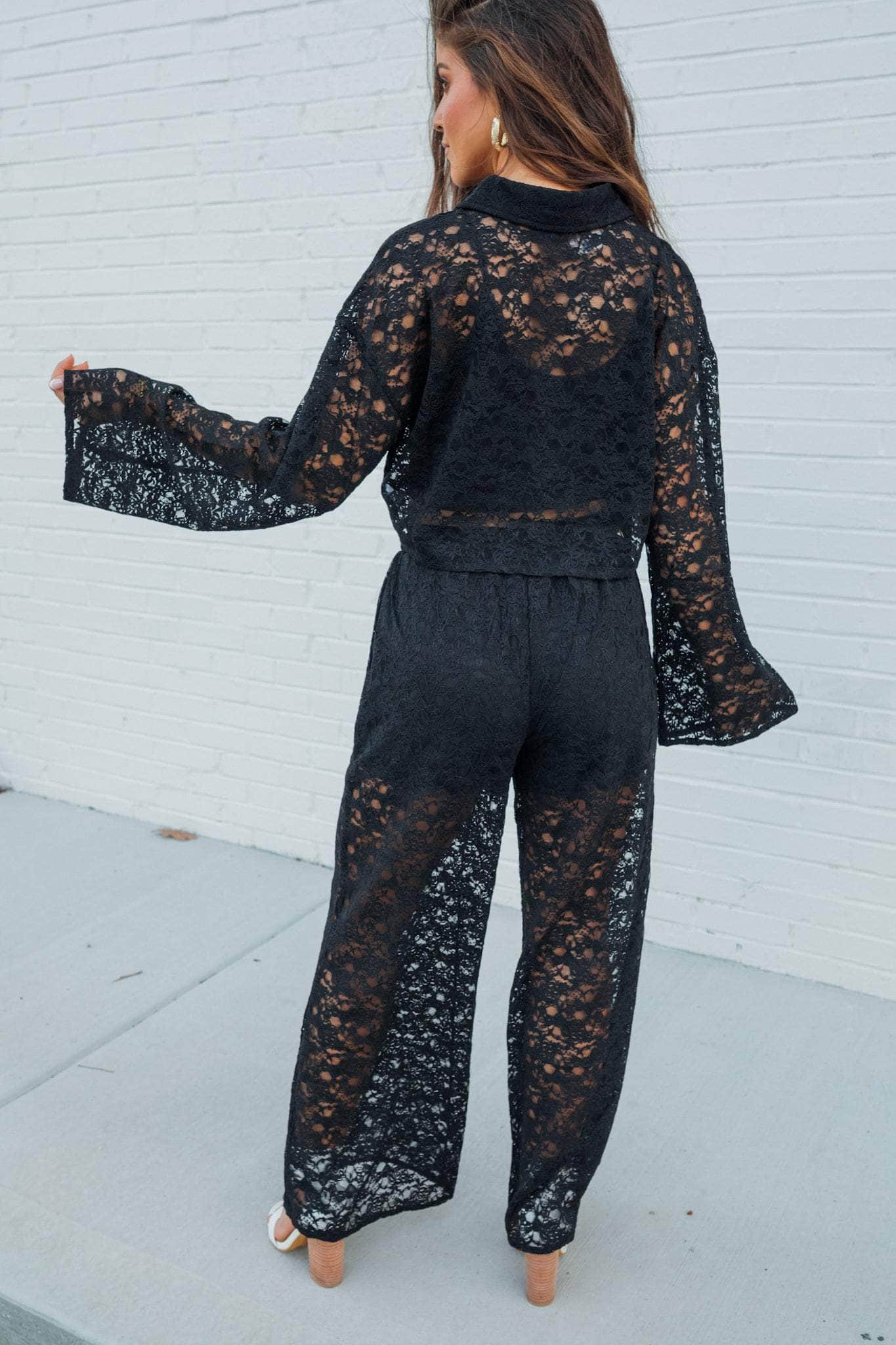 Meet Me Later Lace Pants