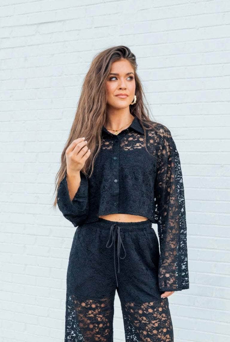 Meet Me Later Lace Top