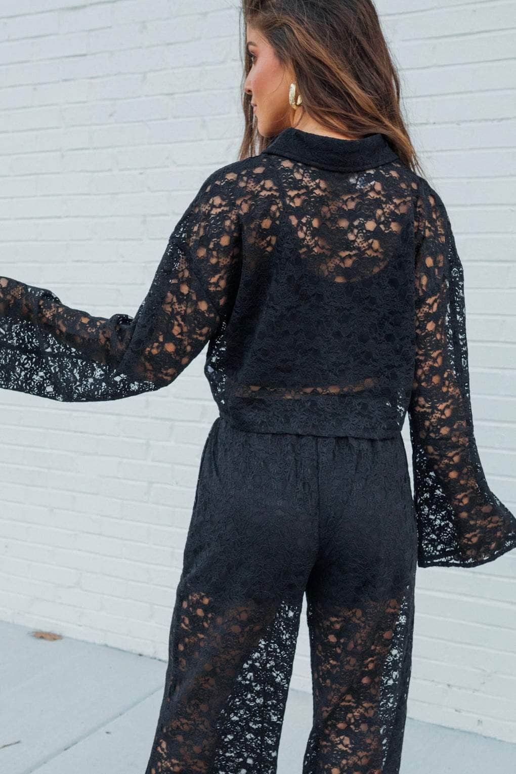 Meet Me Later Lace Top