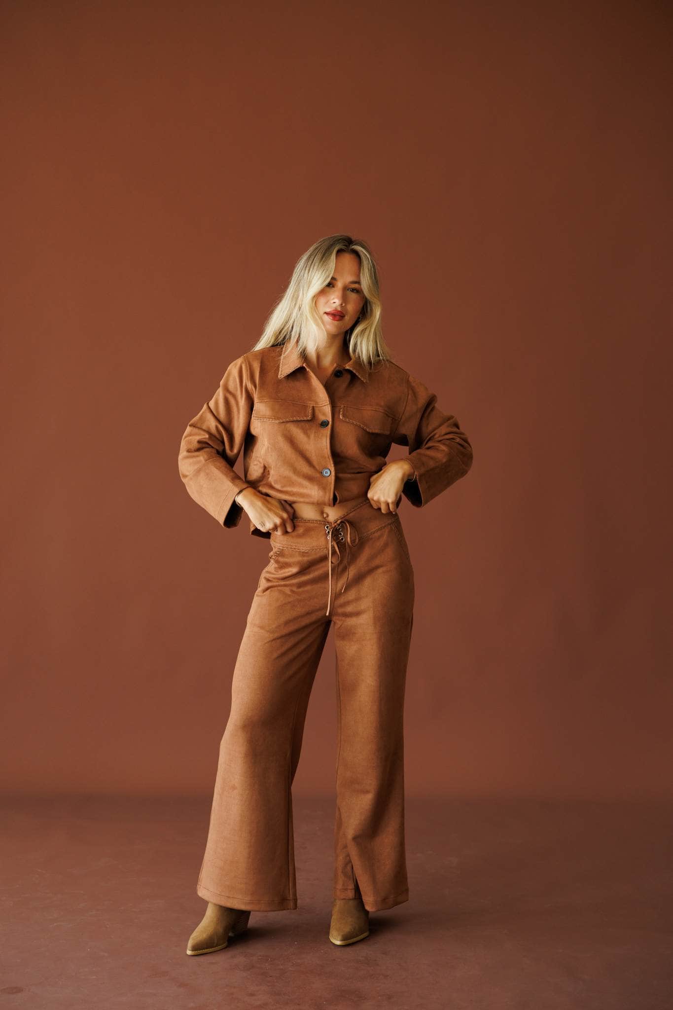 Modern Cowgirl Suede Pants