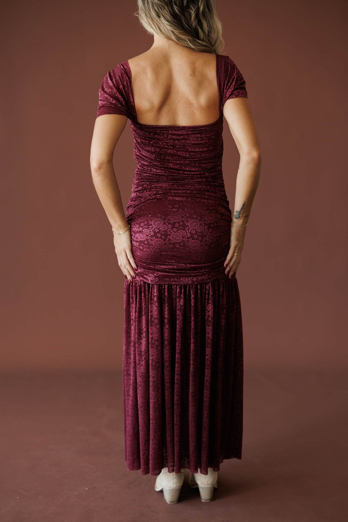 The Bordeaux Gown