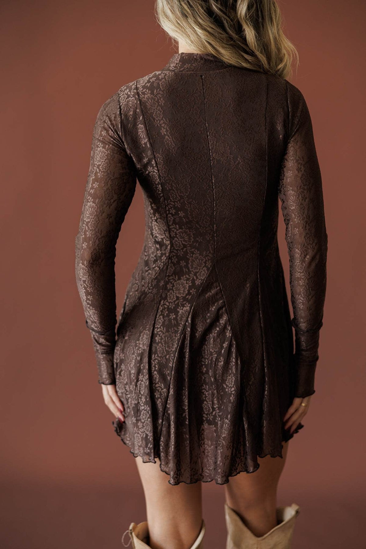 Portrait Lace Dress