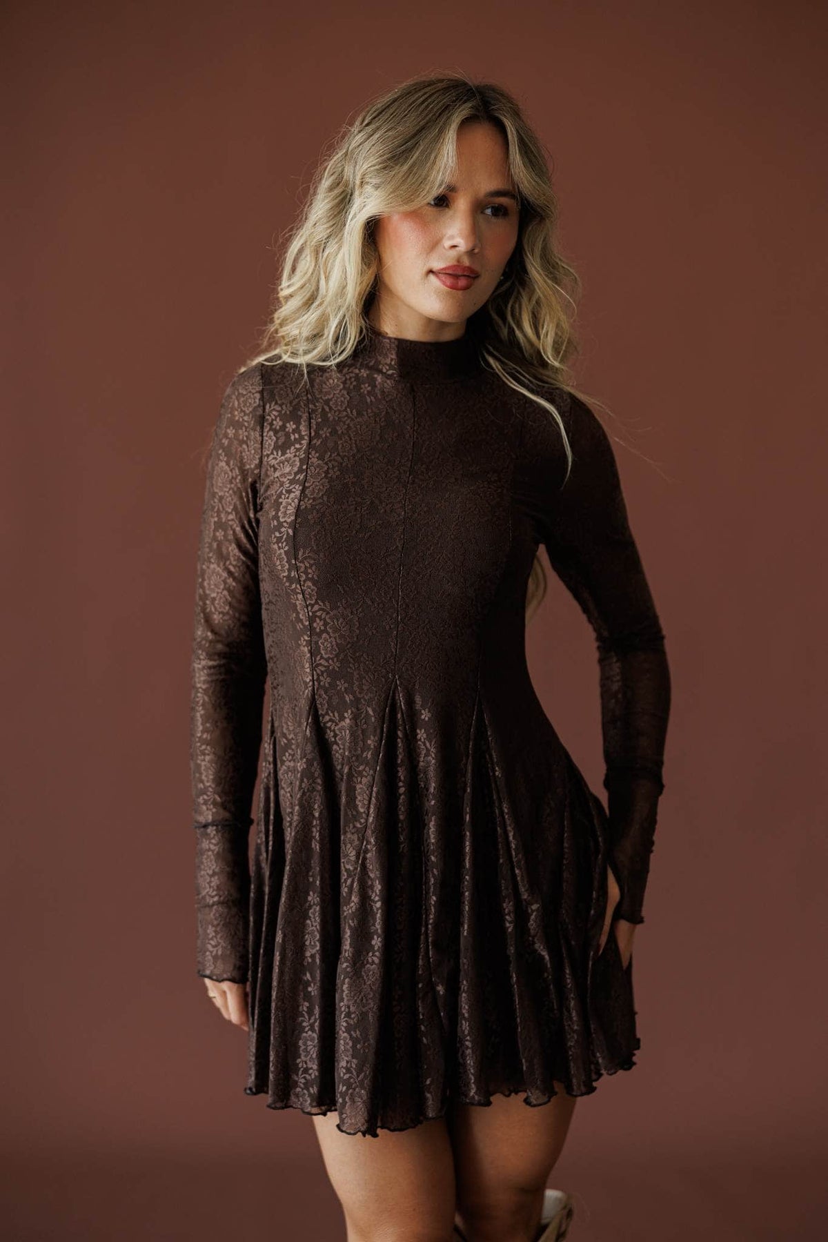Portrait Lace Dress