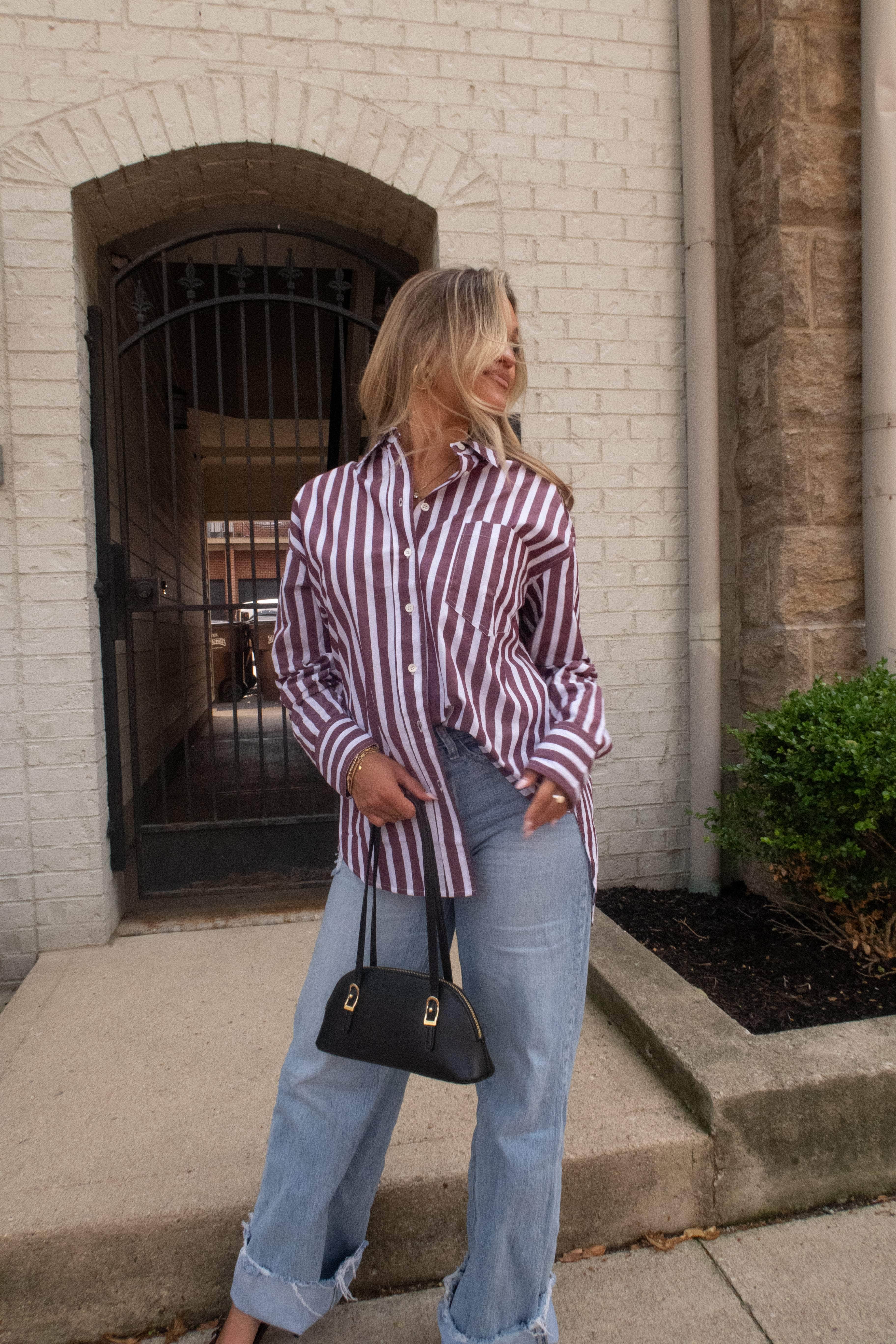 No Business Button Up