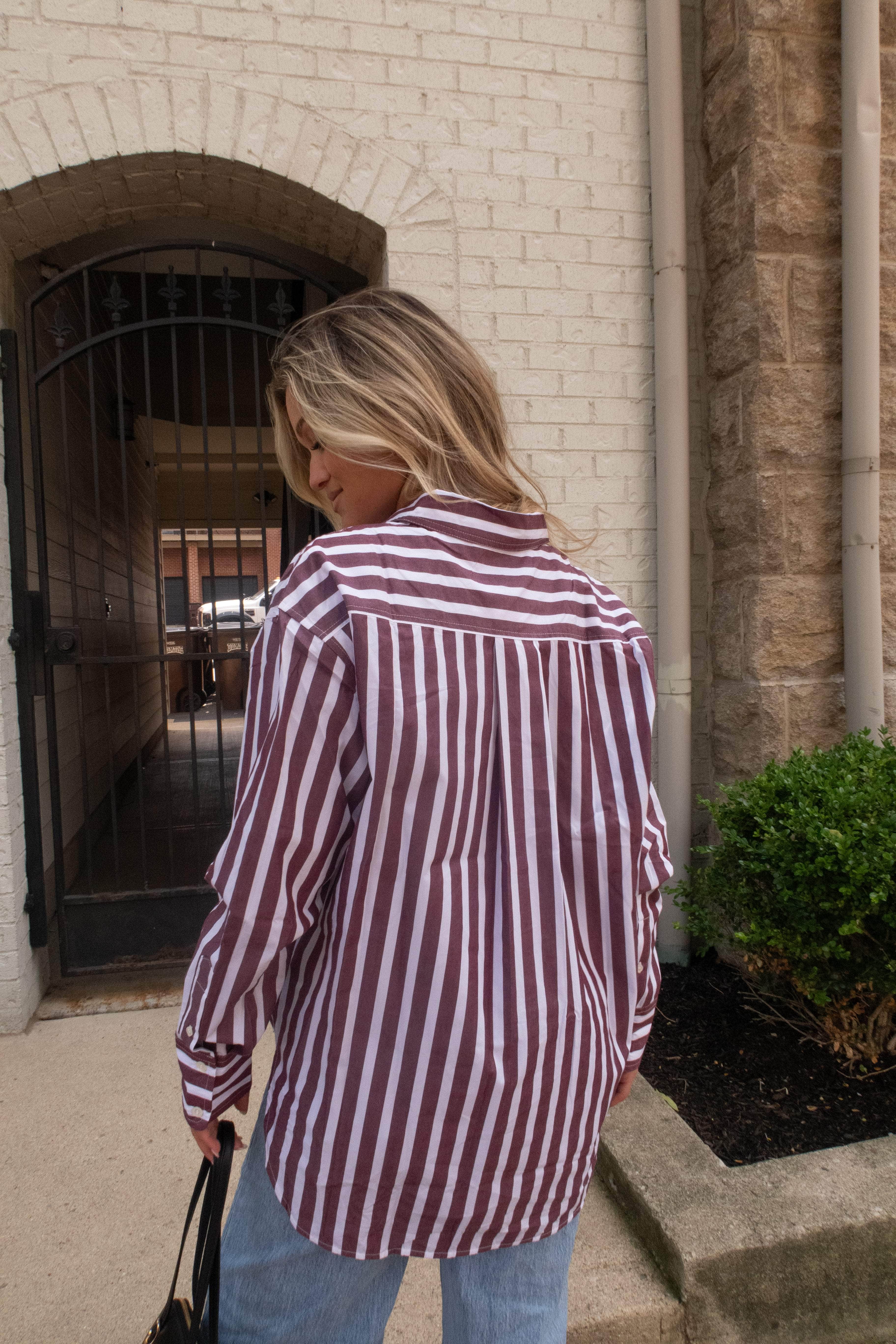 No Business Button Up