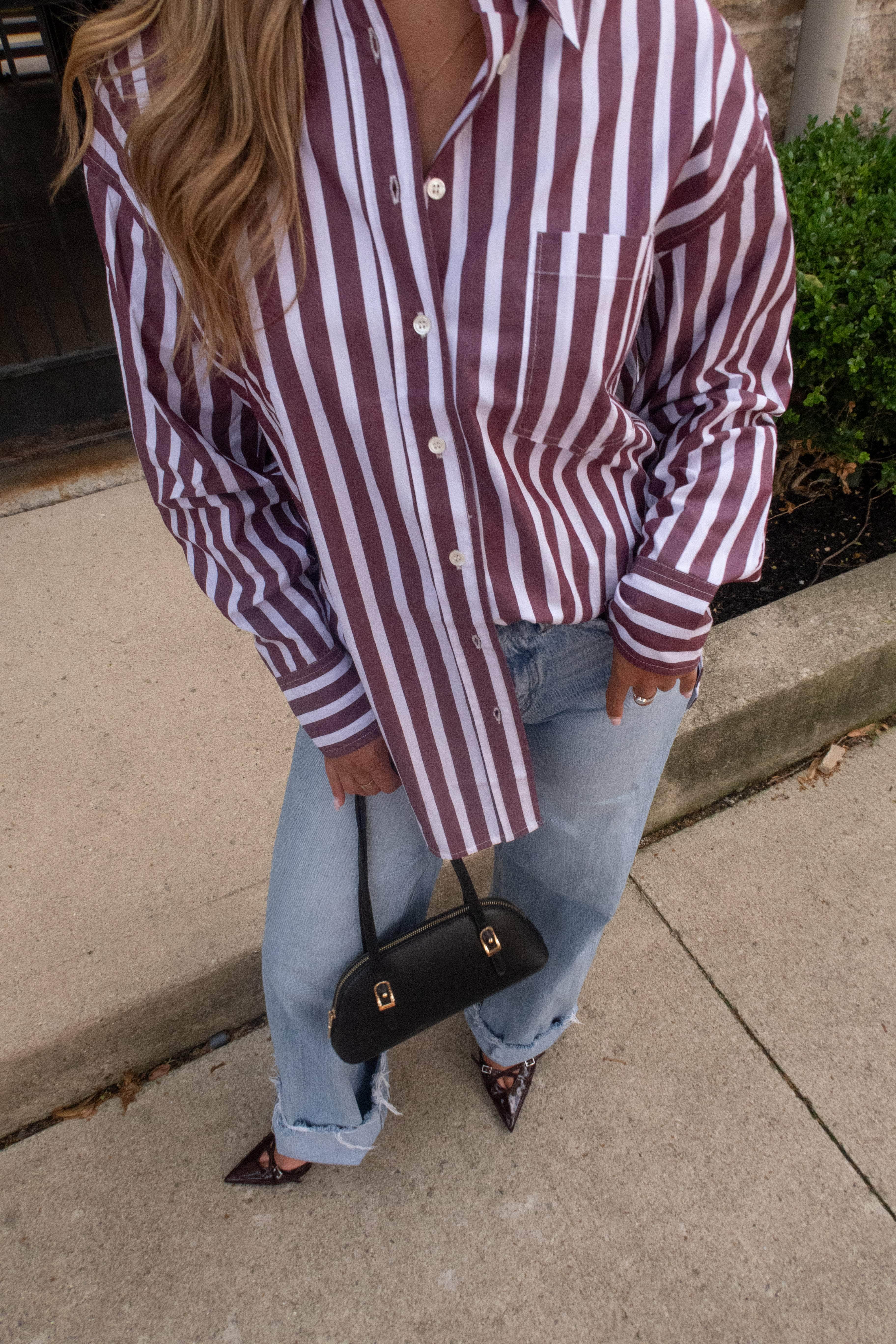 No Business Button Up