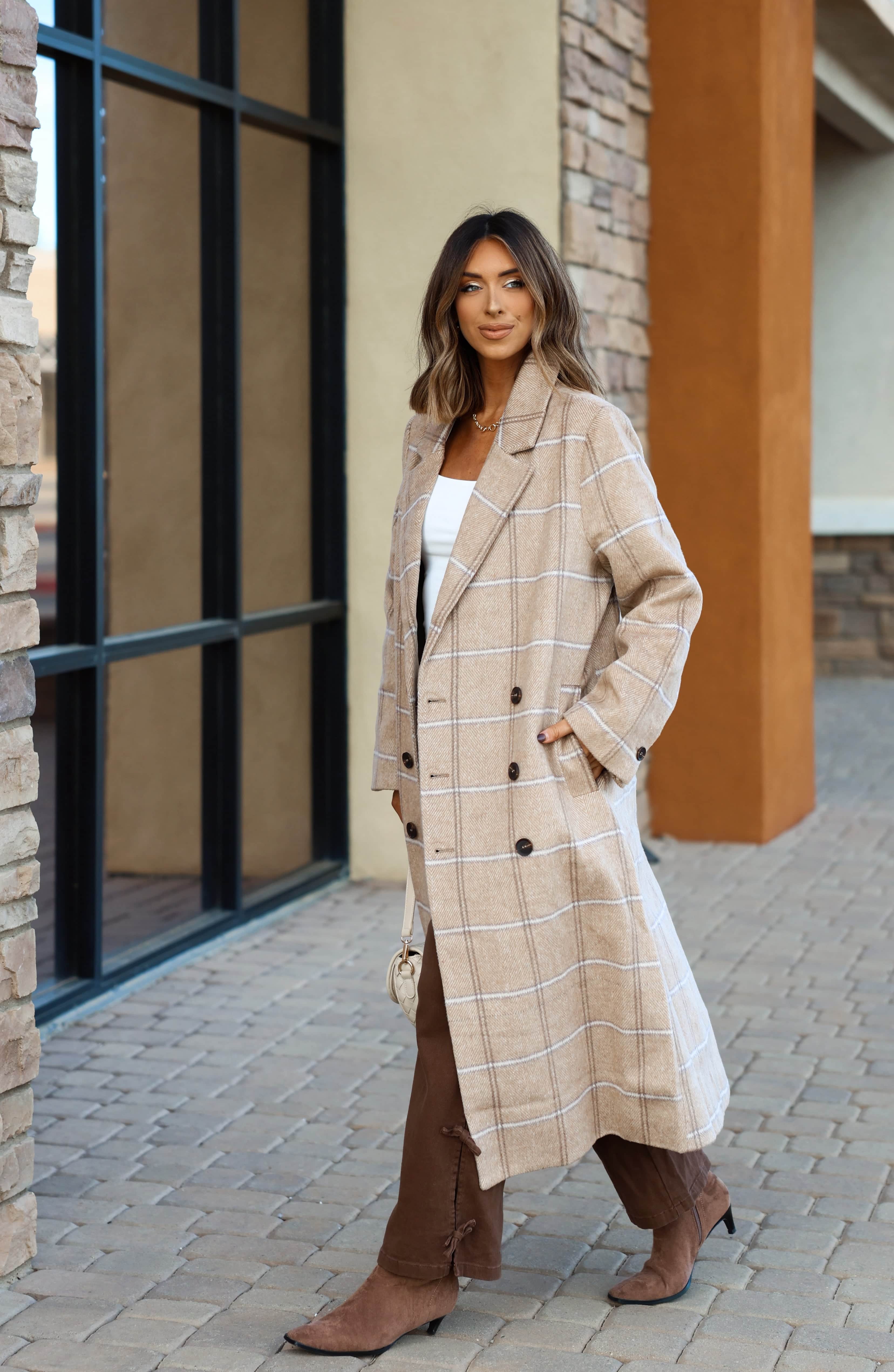 Parkside Plaid Coat