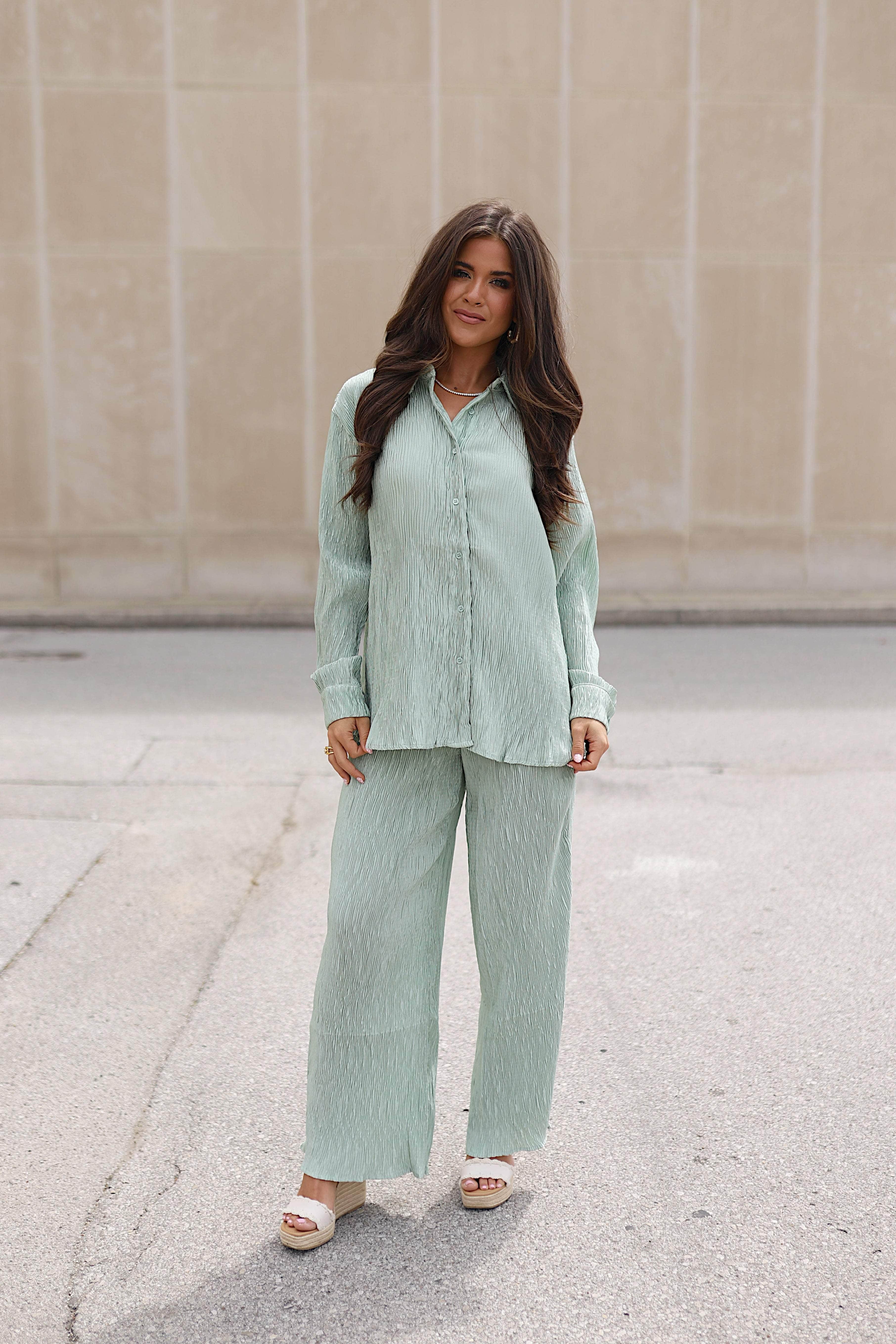 Passionate Plisse Pant