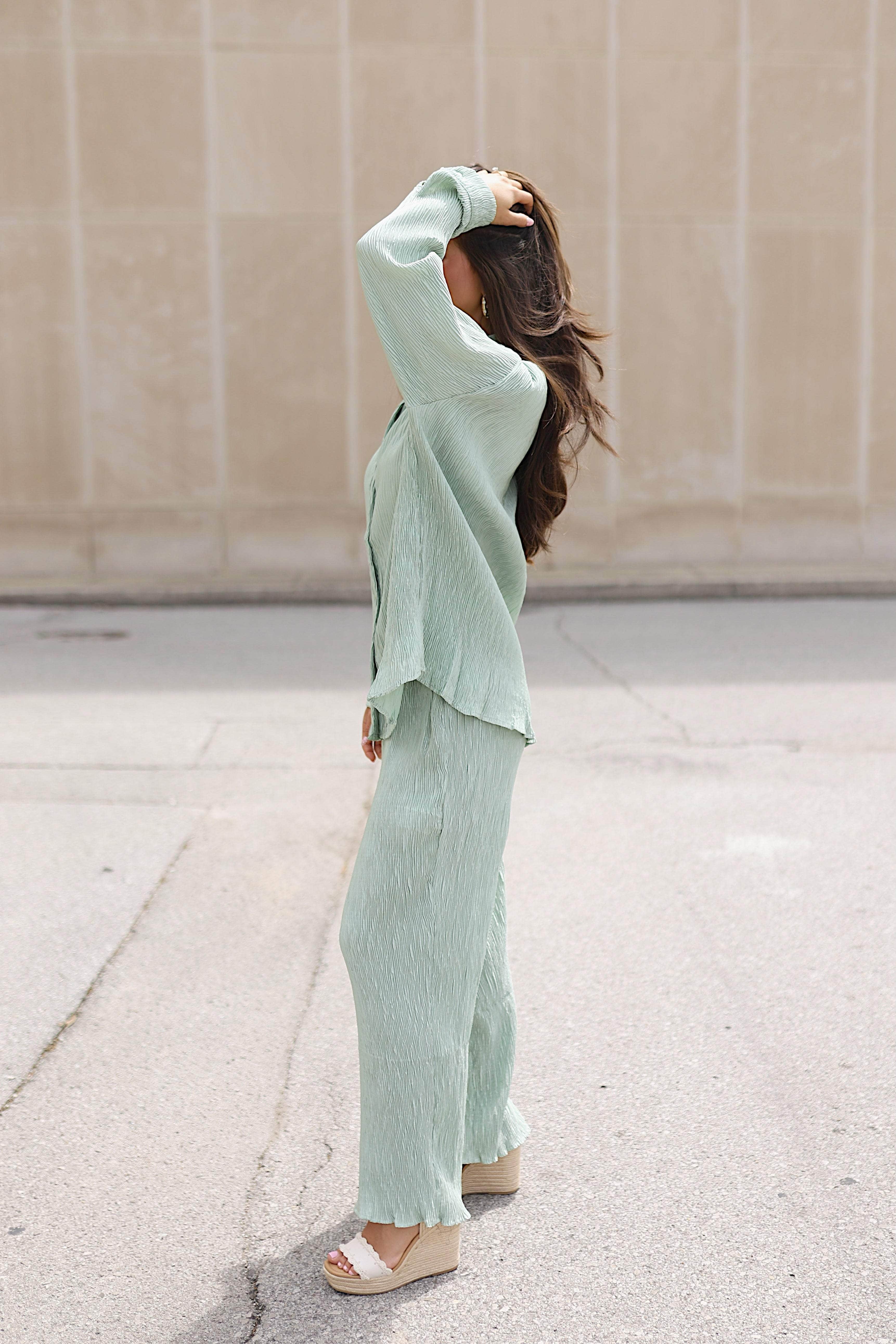 Passionate Plisse Pant