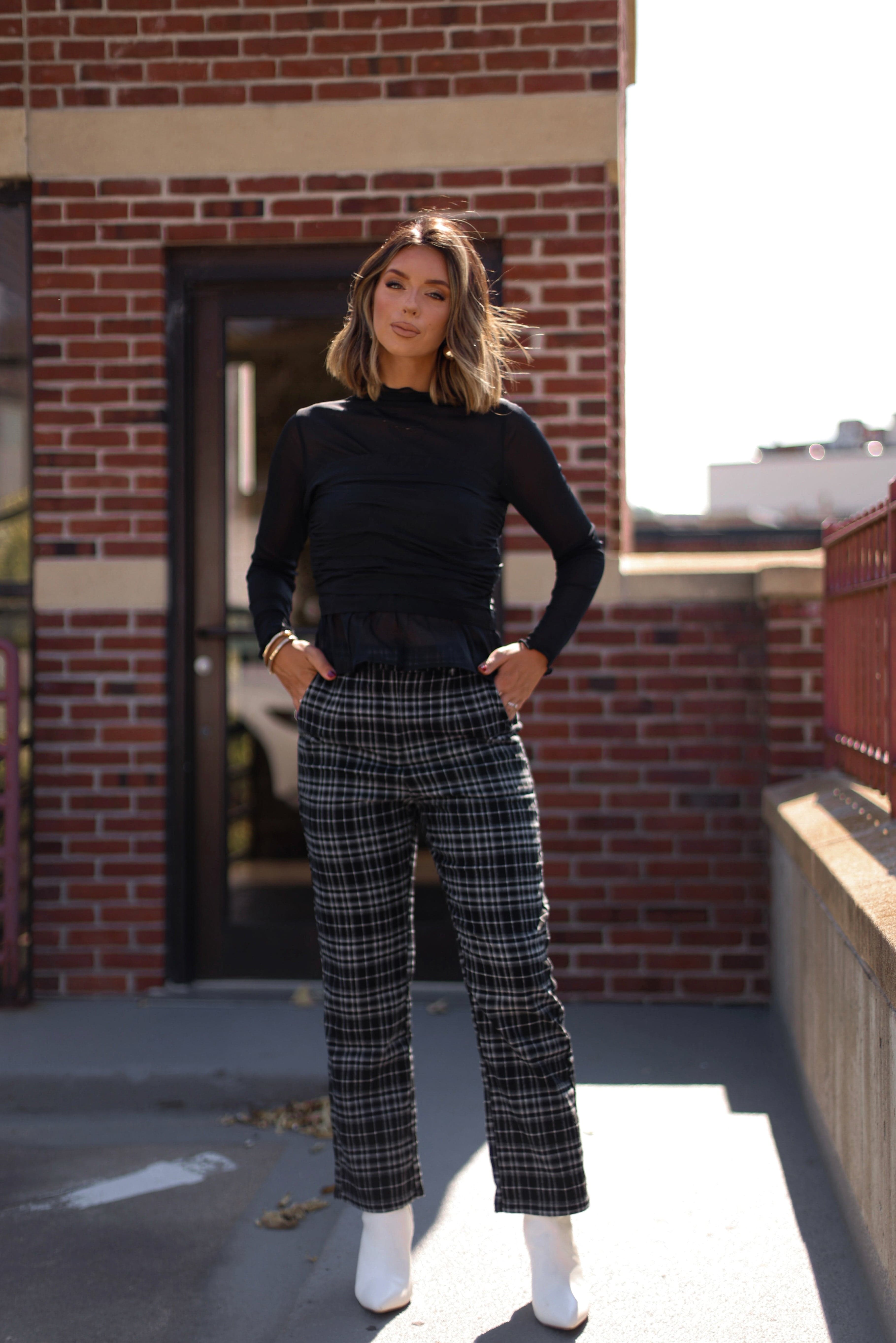 Plaid To Impress Pants ACOA