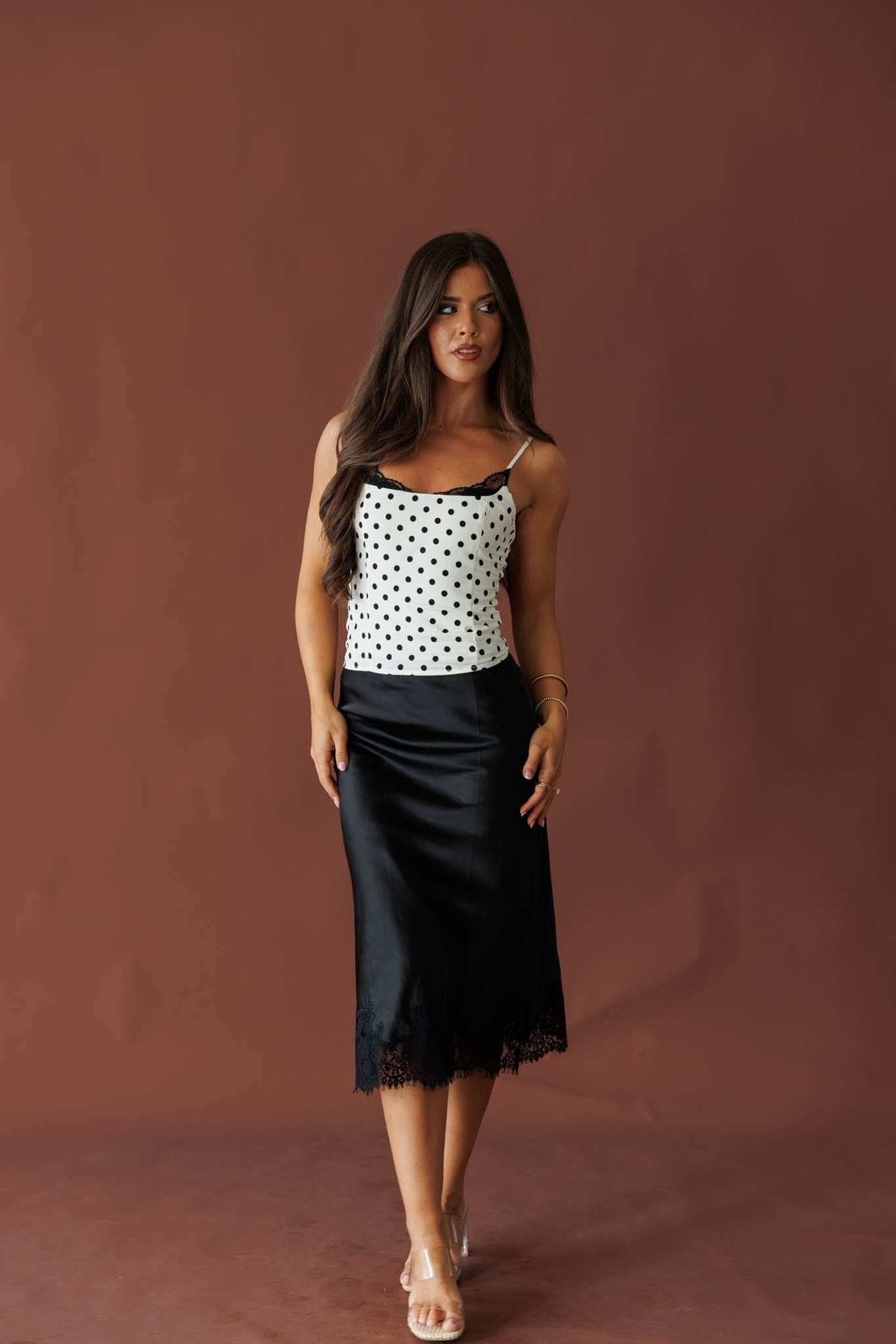 Small Talk Bustier Top
