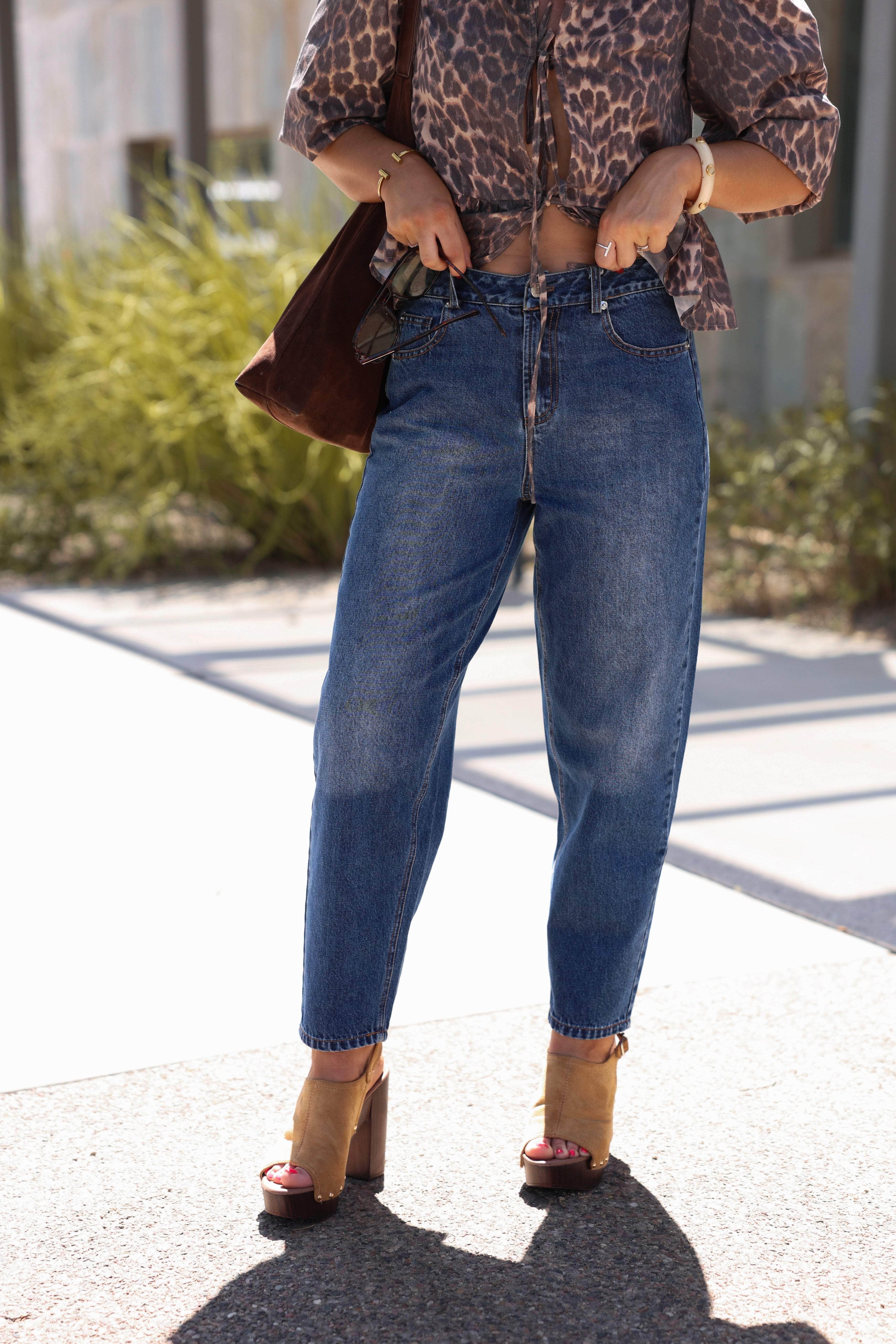 Elmwood Barrel Denim Pants